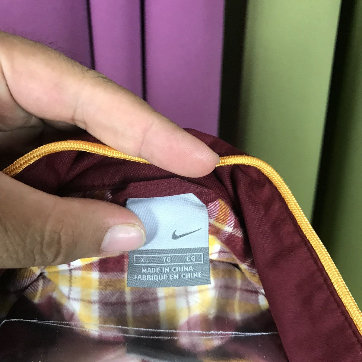 Nike Nike Swoosh Jacket Full Button Size US XL / EU 56 / 4 - 16 Thumbnail