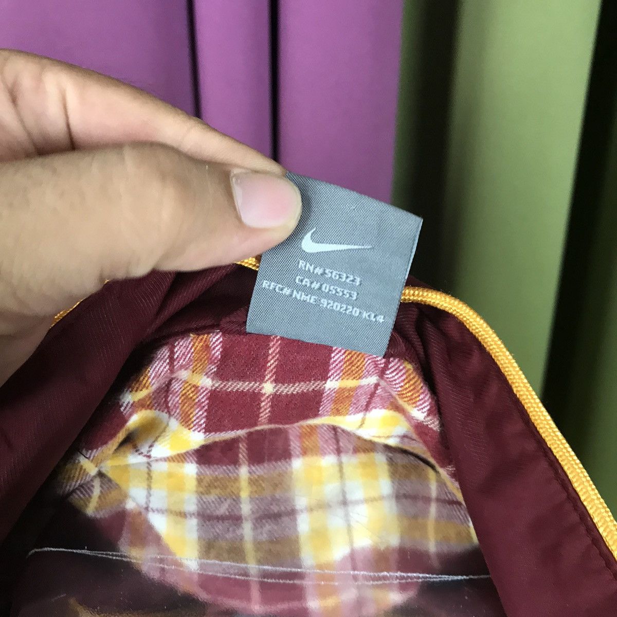 Nike Nike Swoosh Jacket Full Button Size US XL / EU 56 / 4 - 17 Thumbnail