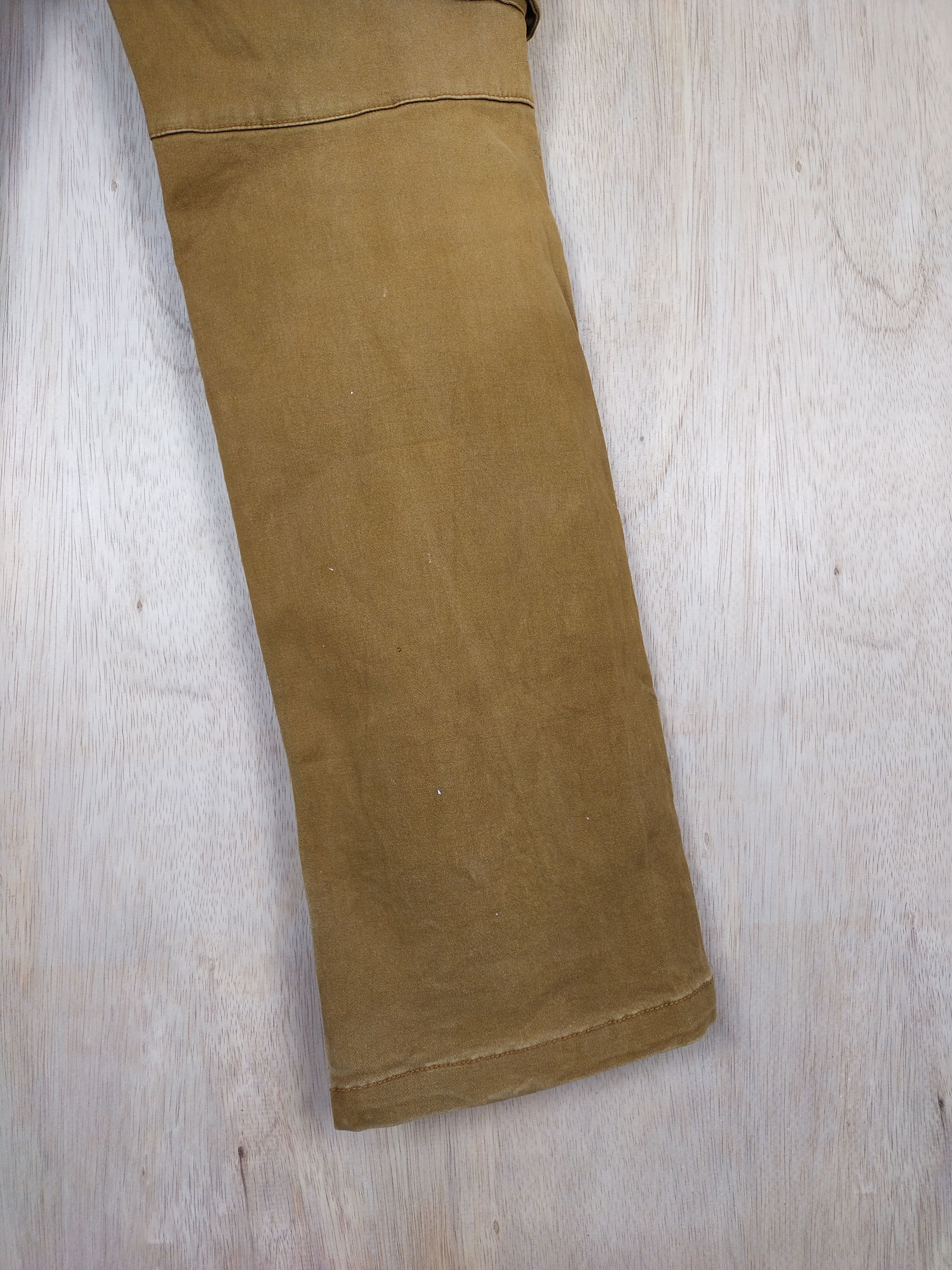 Faded Glory × Japanese Brand Geride Brown multi pocket tactical Cargo Pants #3440 Size US 31 - 14 Thumbnail