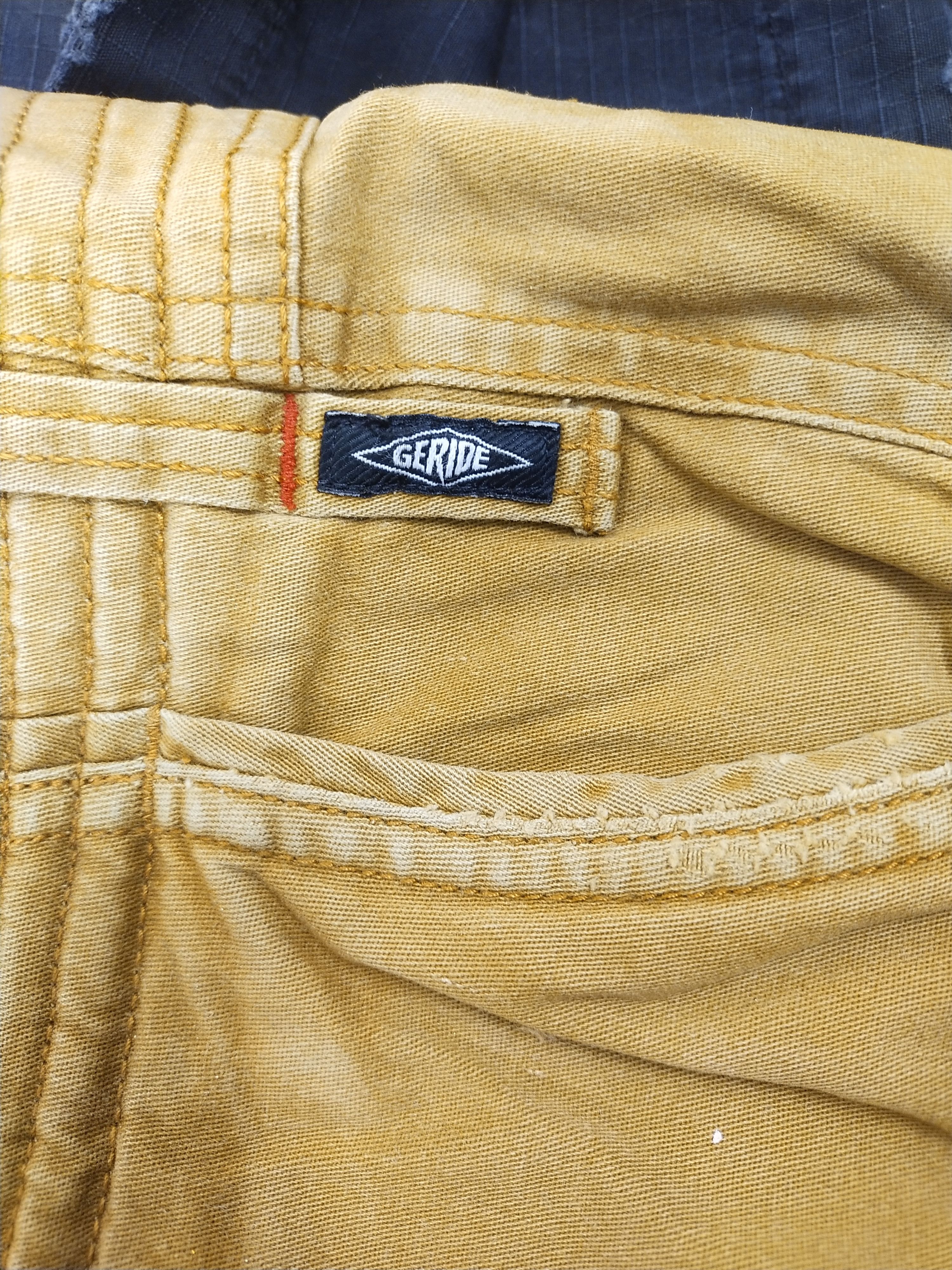 Faded Glory × Japanese Brand Geride Brown multi pocket tactical Cargo Pants #3440 Size US 31 - 15 Thumbnail