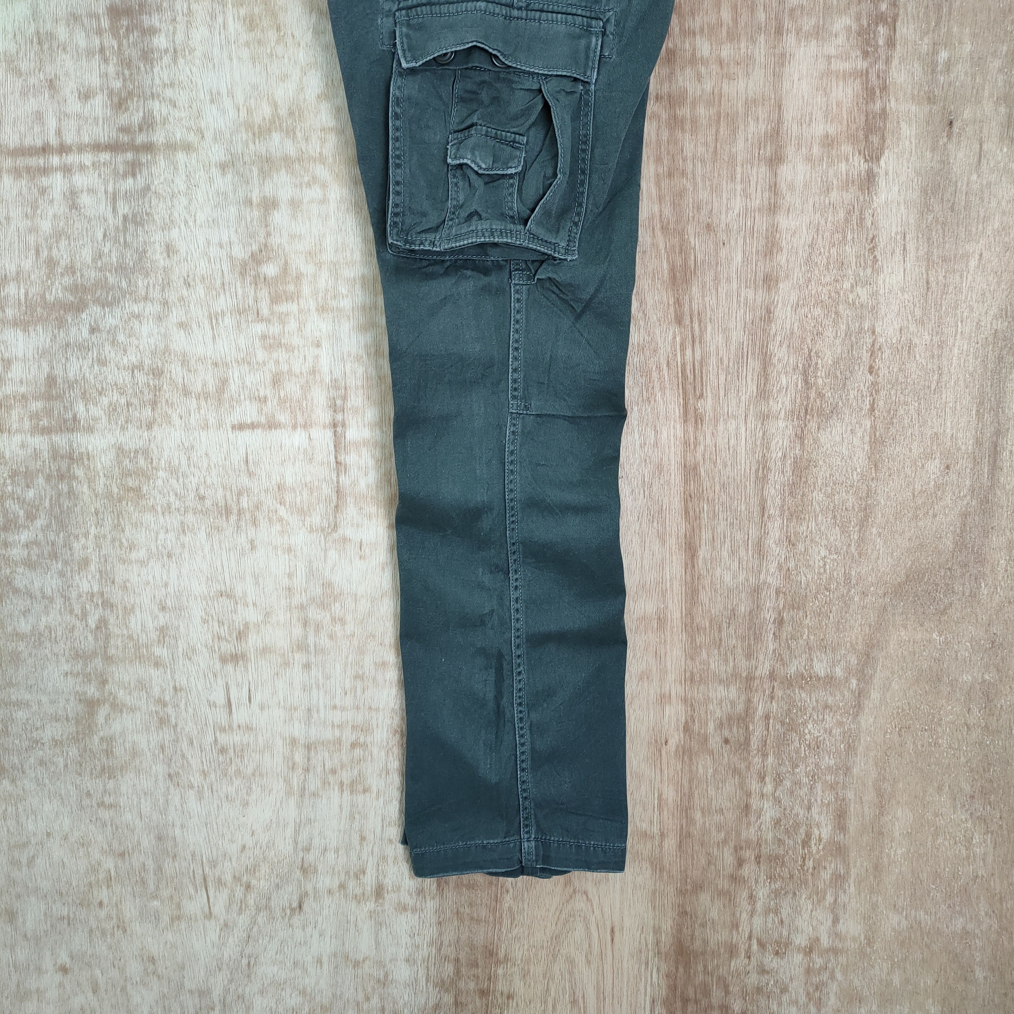Japanese Brand VINTAGE RAG JOUER FADED CARGO PANTS Size US 32 / EU 48 - 8 Thumbnail