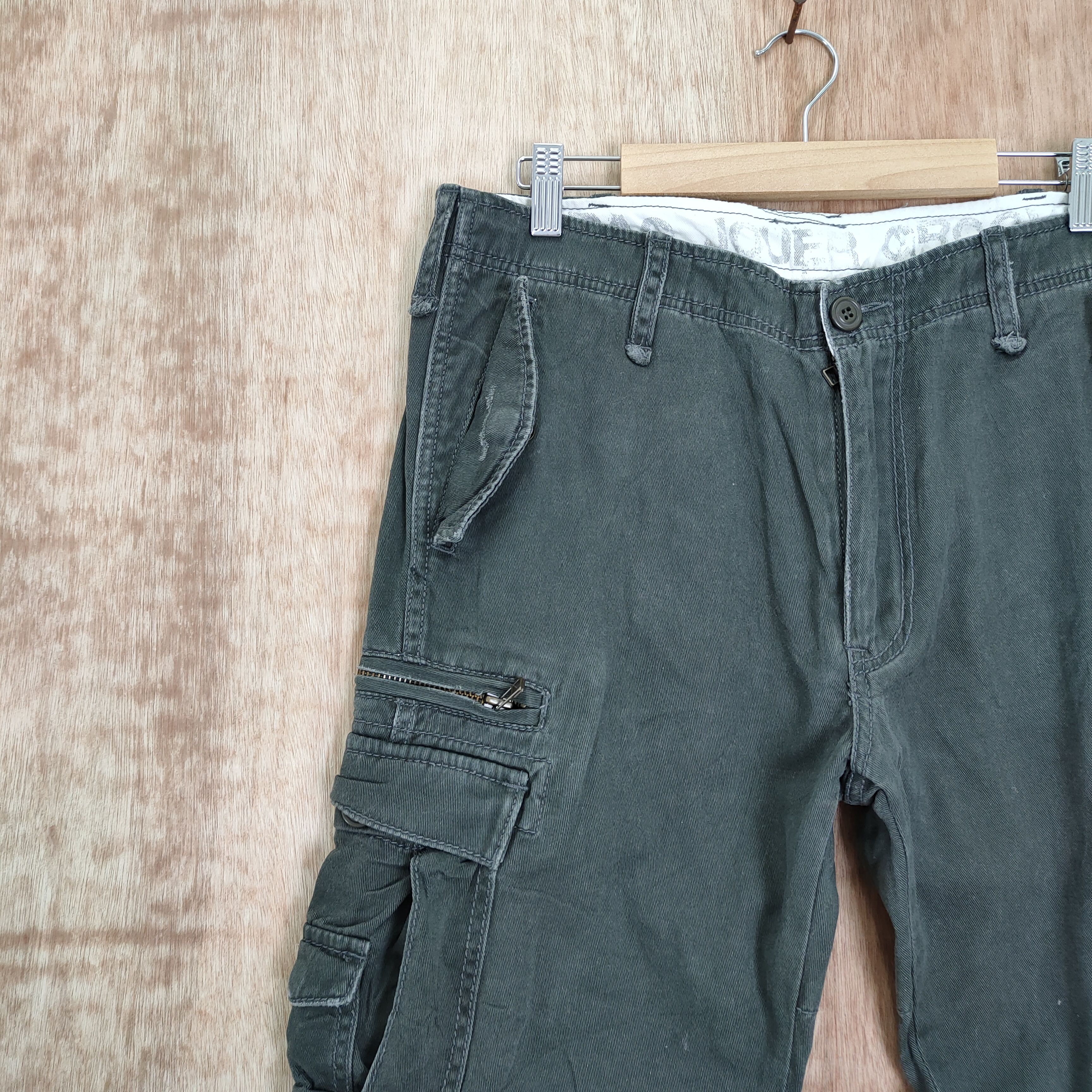 Japanese Brand VINTAGE RAG JOUER FADED CARGO PANTS Size US 32 / EU 48 - 10 Thumbnail