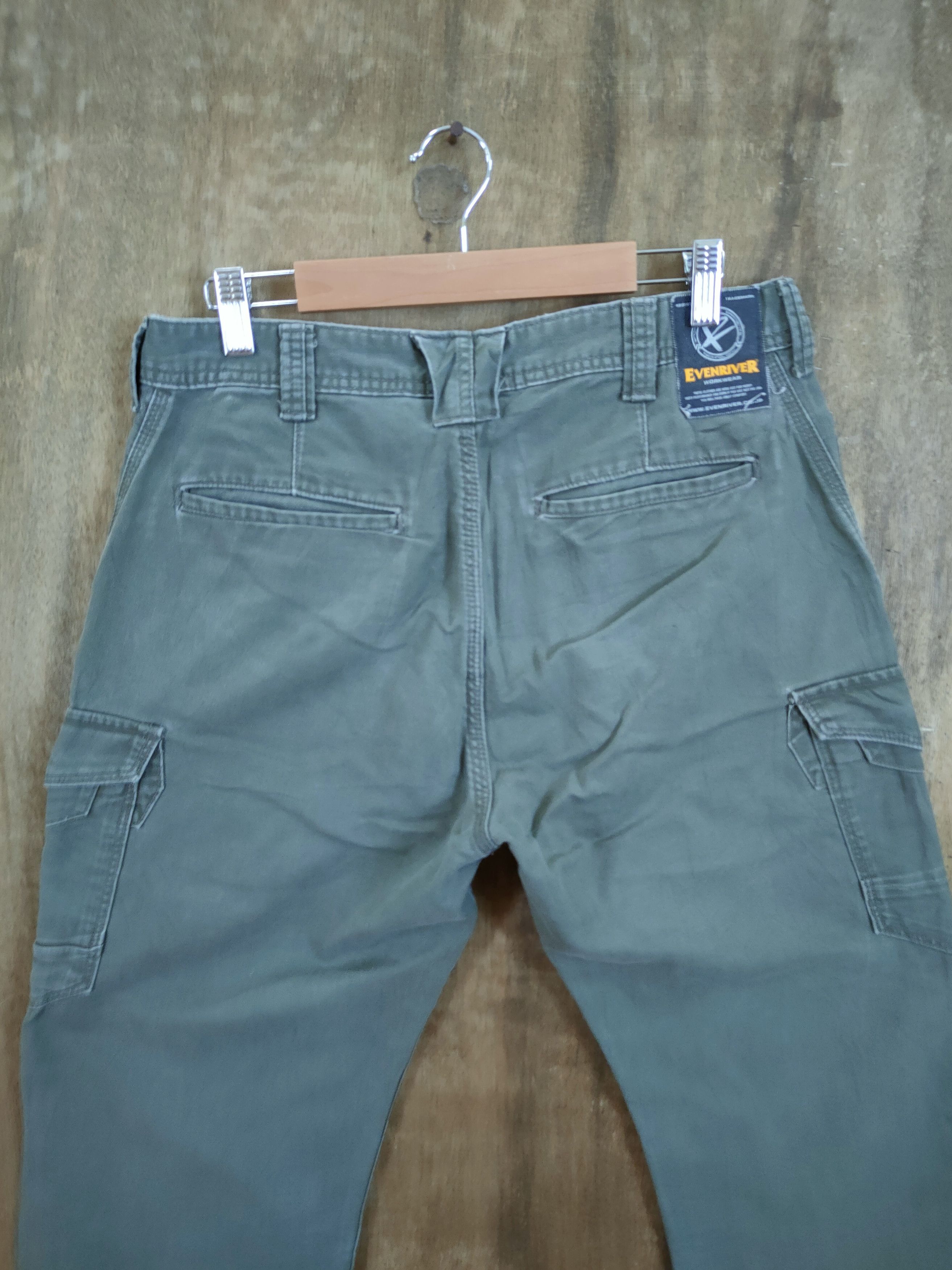 Faded Glory × Japanese Brand Evenriver multipocket faded tactical cargo pants #46-873 Size US 30 / EU 46 - 10 Thumbnail