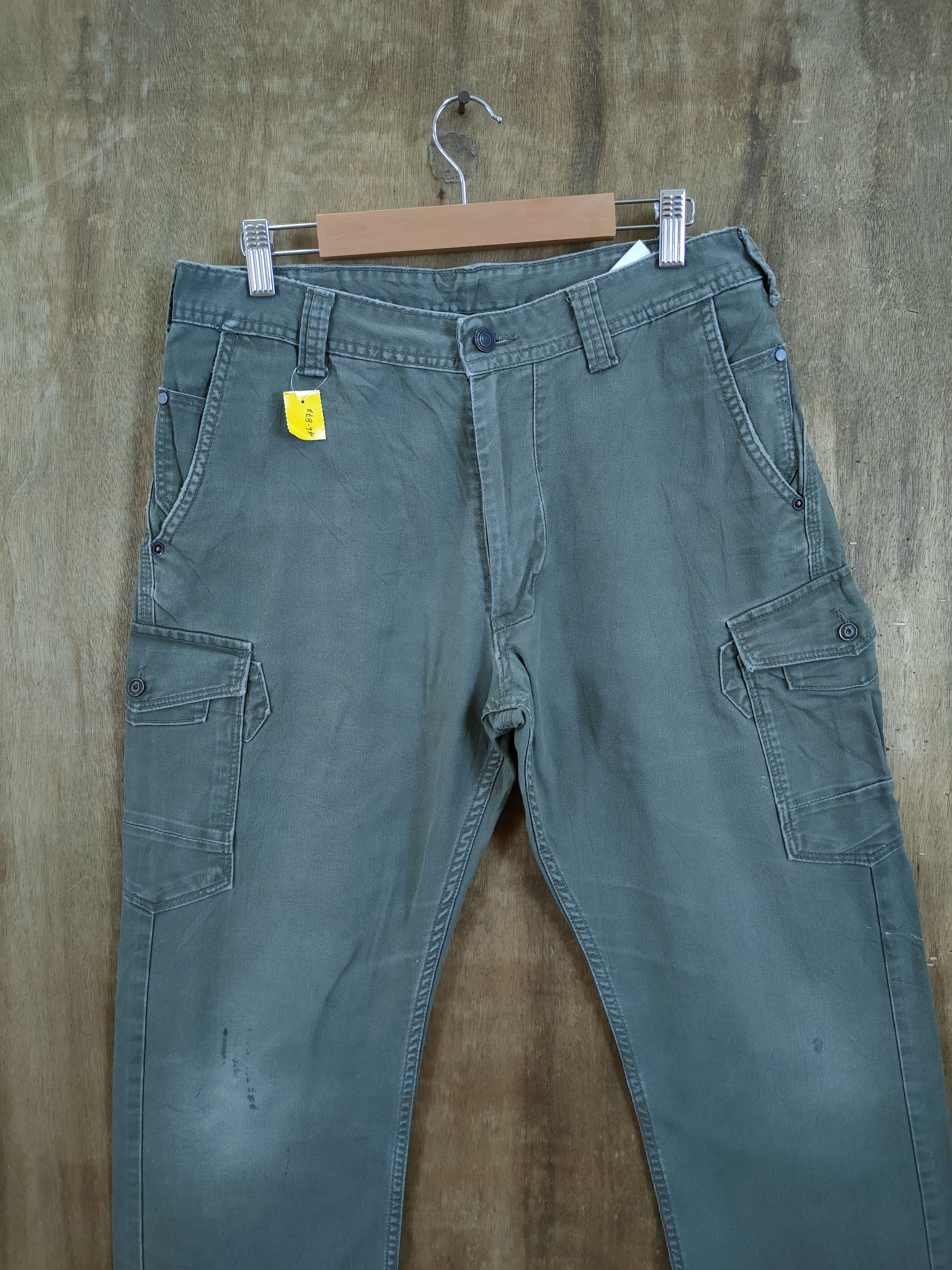 Faded Glory × Japanese Brand Evenriver multipocket faded tactical cargo pants #46-873 Size US 30 / EU 46 - 3 Thumbnail