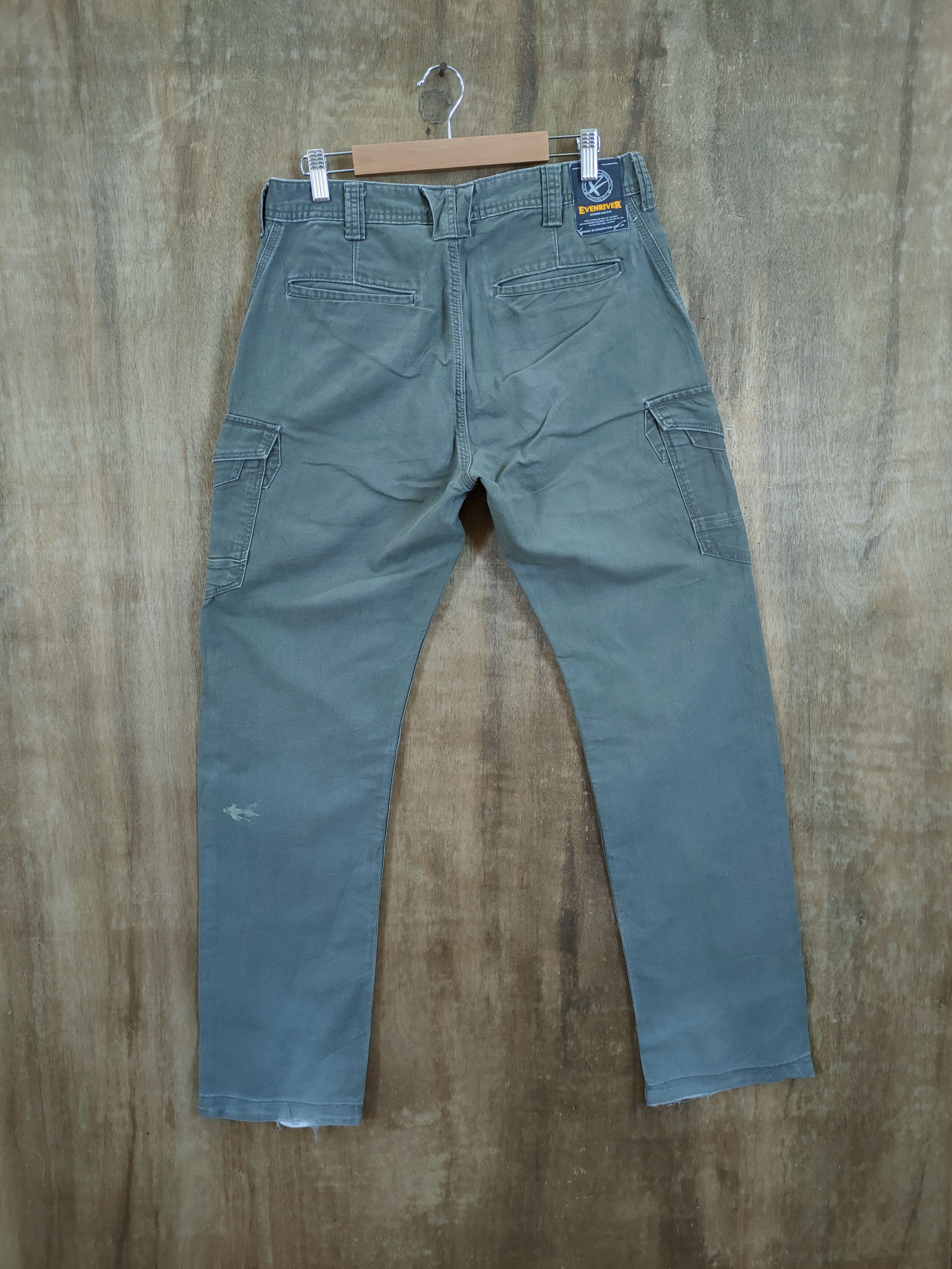 Faded Glory × Japanese Brand Evenriver multipocket faded tactical cargo pants #46-873 Size US 30 / EU 46 - 8 Thumbnail