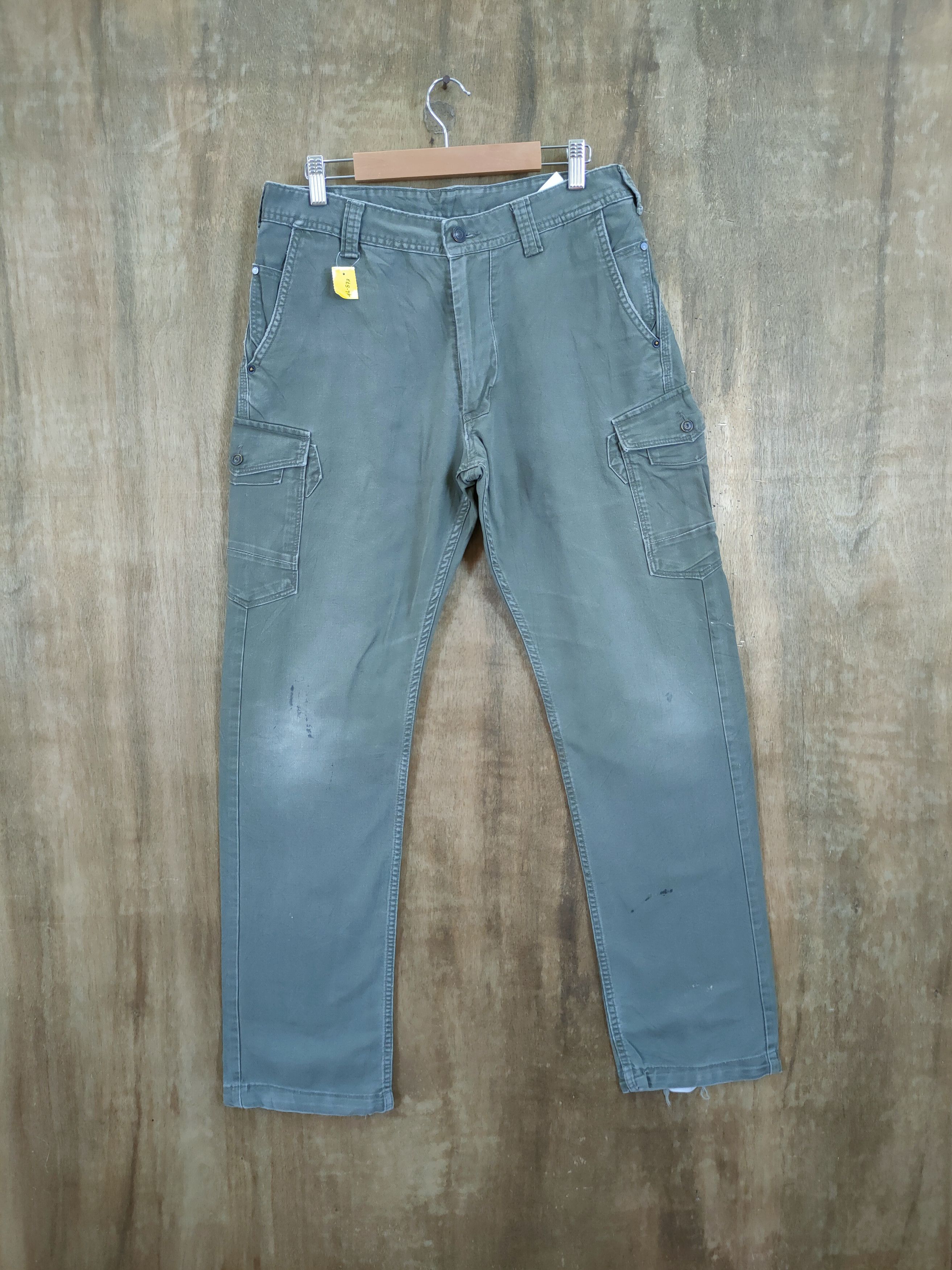 Faded Glory × Japanese Brand Evenriver multipocket faded tactical cargo pants #46-873 Size US 30 / EU 46 - 1 Thumbnail