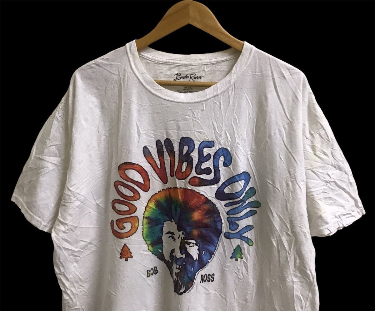 Vintage Bob Ross America Painter tshirt Size US XL / EU 56 / 4 - 2 Thumbnail