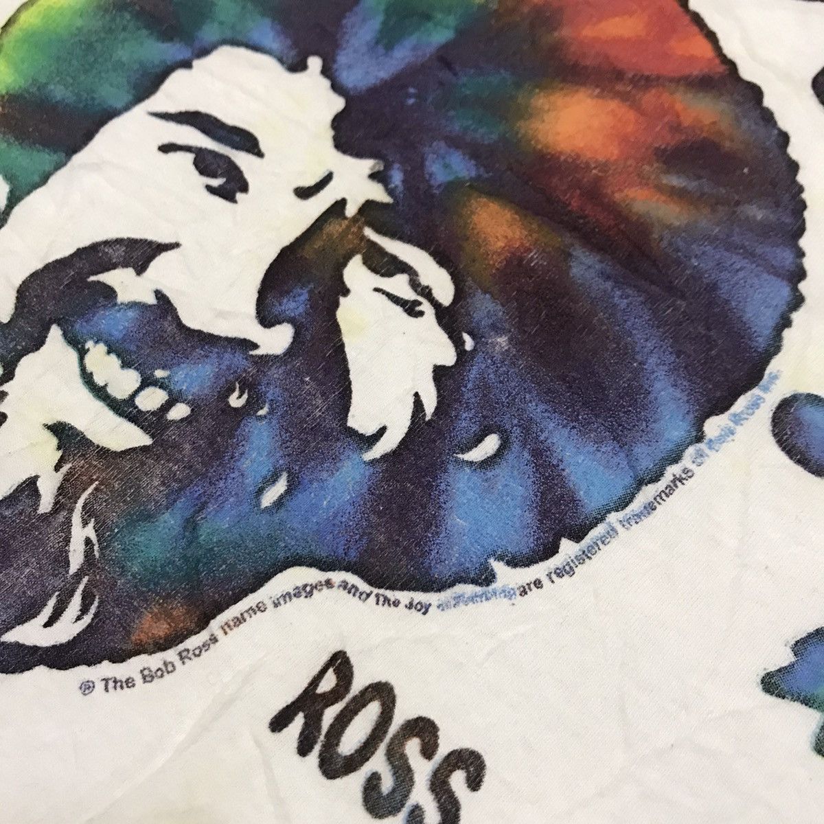 Vintage Bob Ross America Painter tshirt Size US XL / EU 56 / 4 - 6 Thumbnail