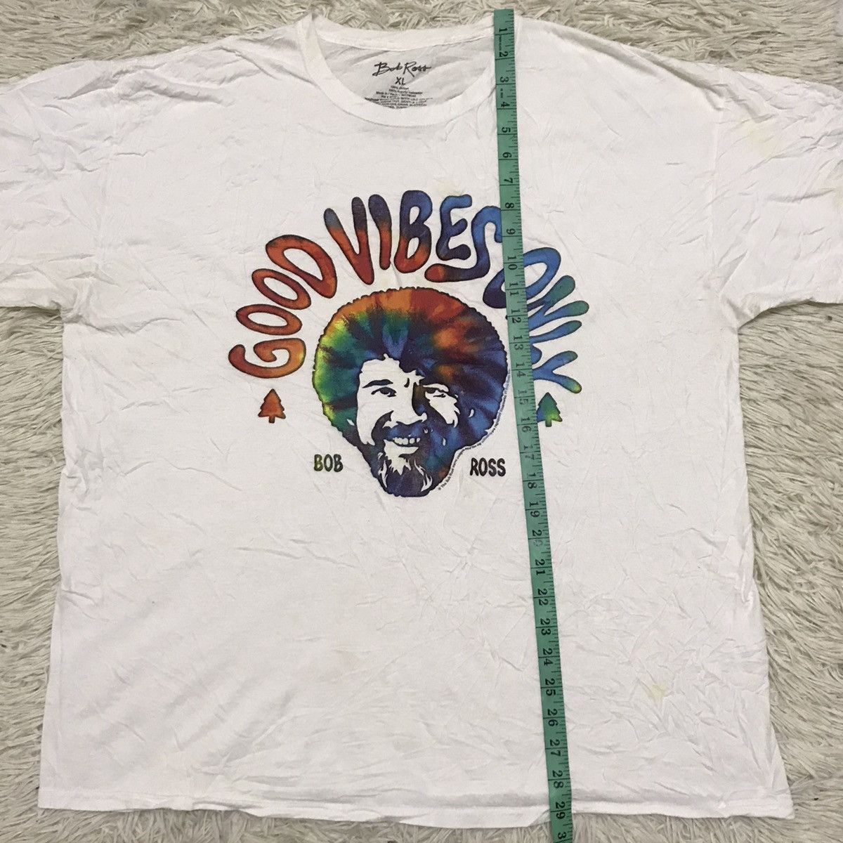 Vintage Bob Ross America Painter tshirt Size US XL / EU 56 / 4 - 9 Thumbnail