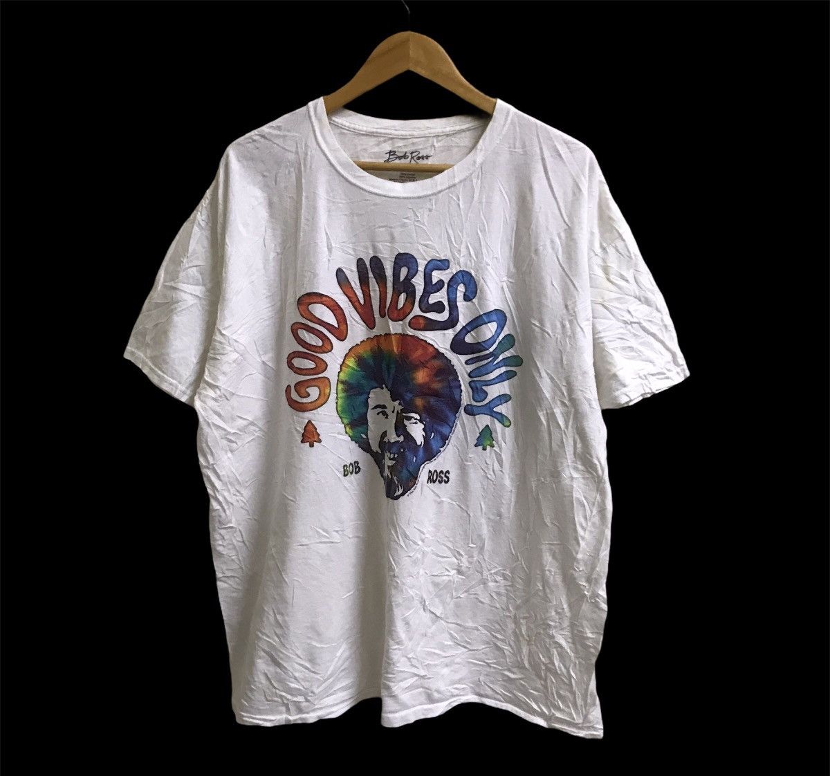 Vintage Bob Ross America Painter tshirt Size US XL / EU 56 / 4 - 1 Thumbnail