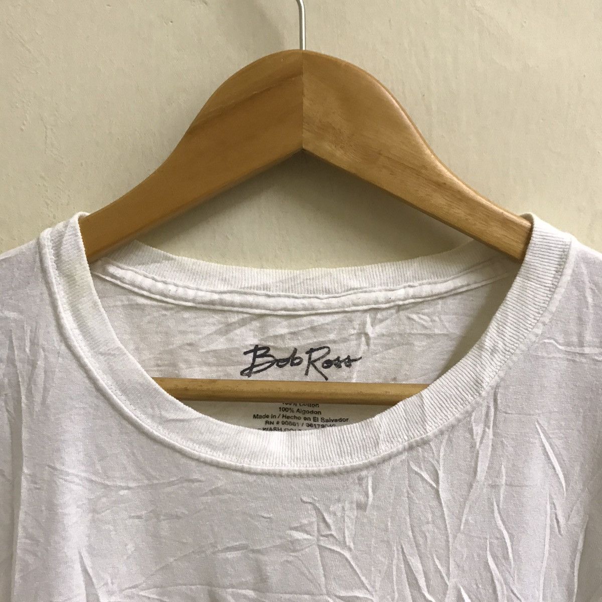 Vintage Bob Ross America Painter tshirt Size US XL / EU 56 / 4 - 3 Thumbnail