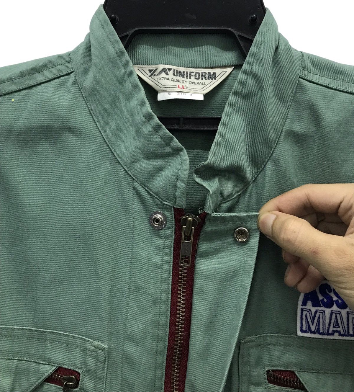 Other Vintage Kubota Original Uniform Worker Overall Size US 37 - 4 Thumbnail