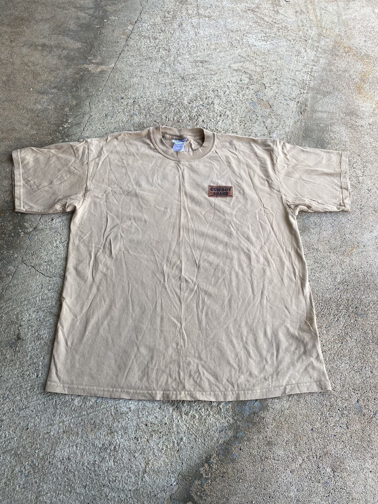 Japanese Brand × Vintage Vintage 90’s Y2K Cowboy Brand Assets Funny Comedy Shirt Size US XL / EU 56 / 4 - 4 Thumbnail