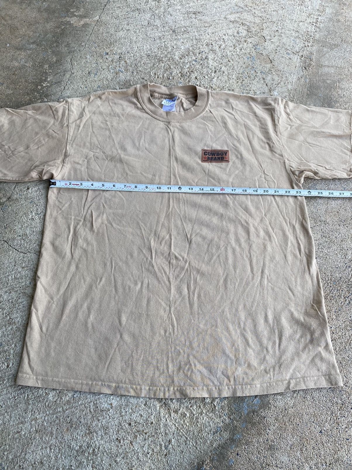 Japanese Brand × Vintage Vintage 90’s Y2K Cowboy Brand Assets Funny Comedy Shirt Size US XL / EU 56 / 4 - 8 Thumbnail