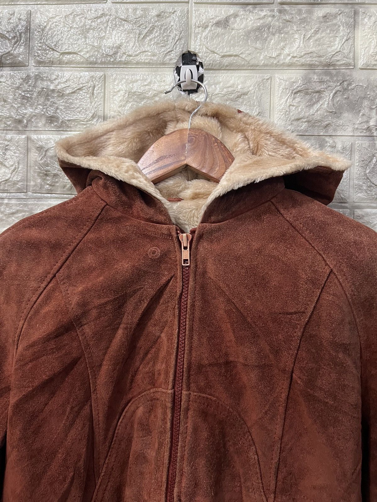 Leather × Vintage Vintage Authentic Leather Jacket Size US S / EU 44-46 / 1 - 5 Thumbnail