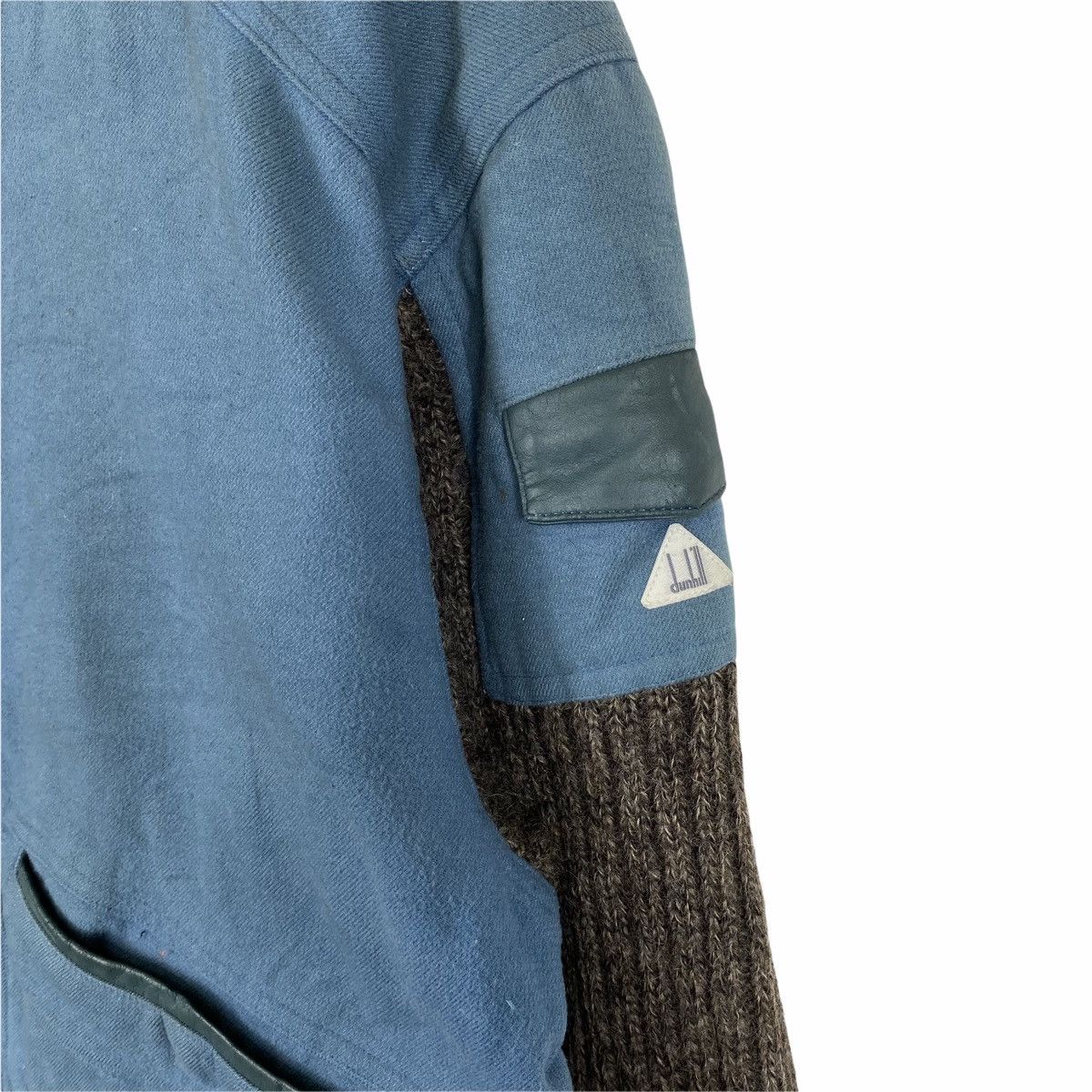 Alfred Dunhill Vintage DUNHILL Sport Small Logo Wool Bomber Jacket Size US L / EU 52-54 / 3 - 9 Thumbnail