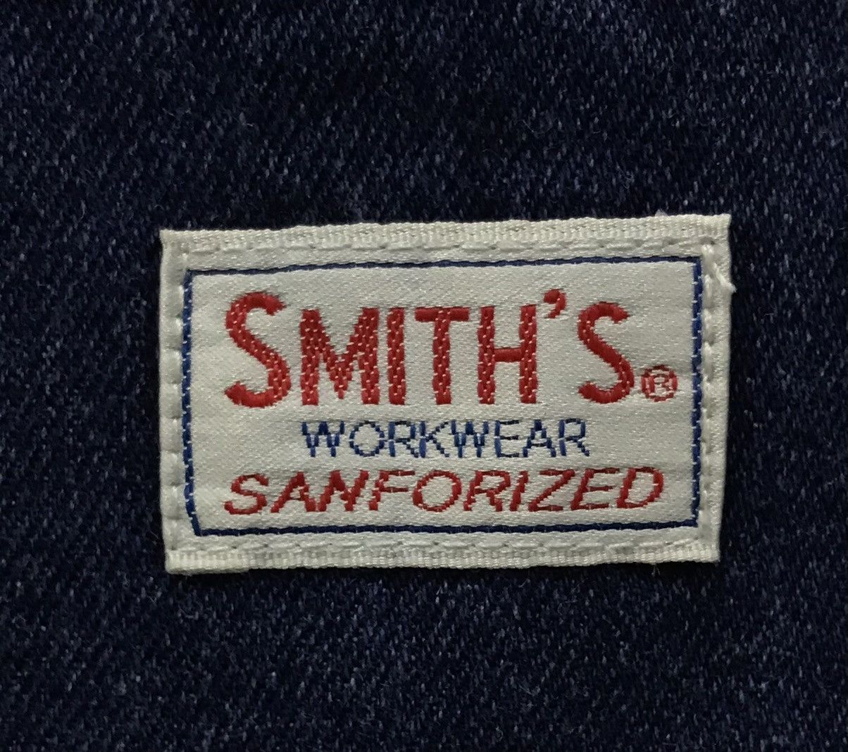 Japanese Brand SMITH’S WORKWEAR SANFORIZED OVERALLS Size US 34 / EU 50 - 7 Thumbnail