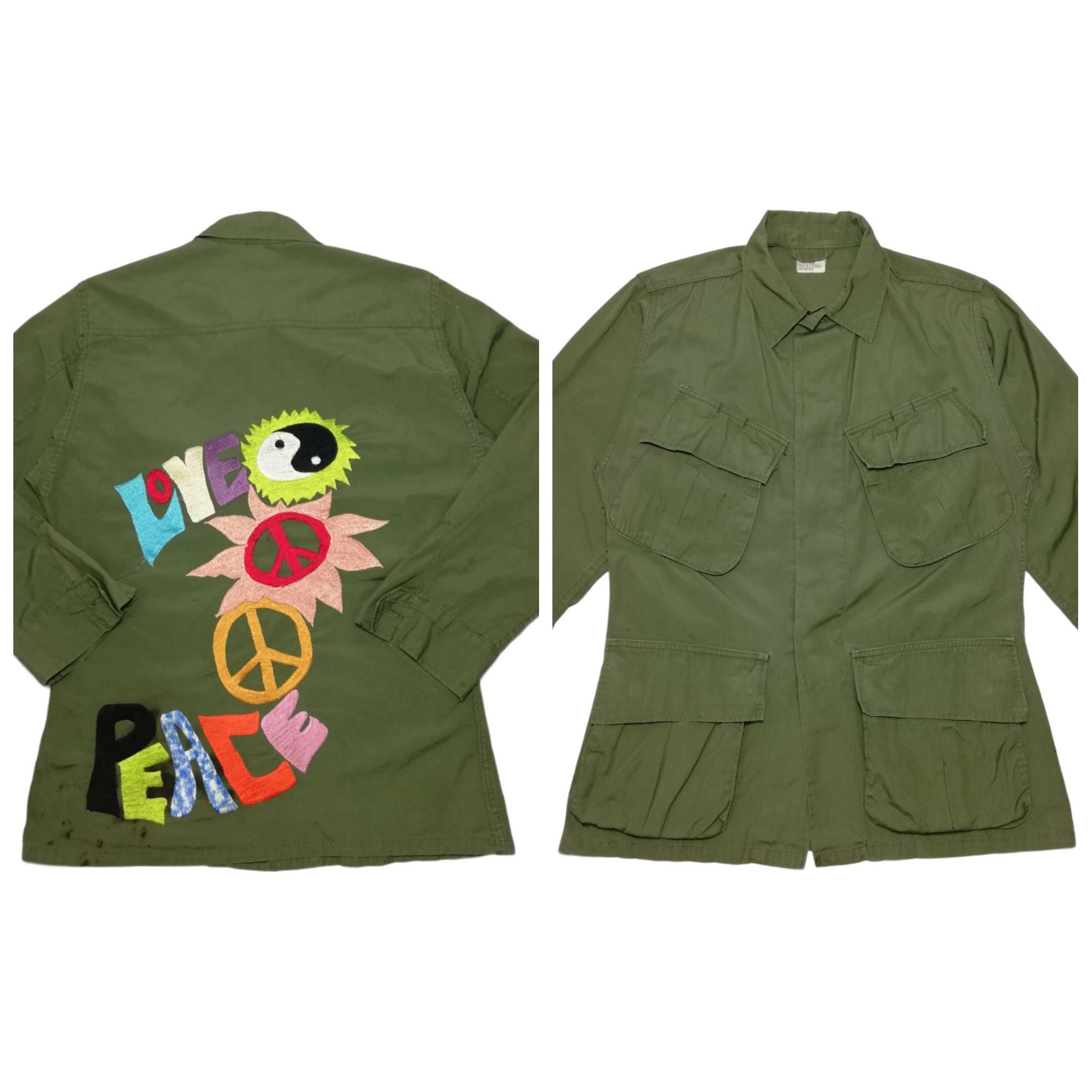 Other 🔥60's Slant Pocket Tropical Uniform OG-107 Wind Resistant Size US S / EU 44-46 / 1 - 1 Thumbnail