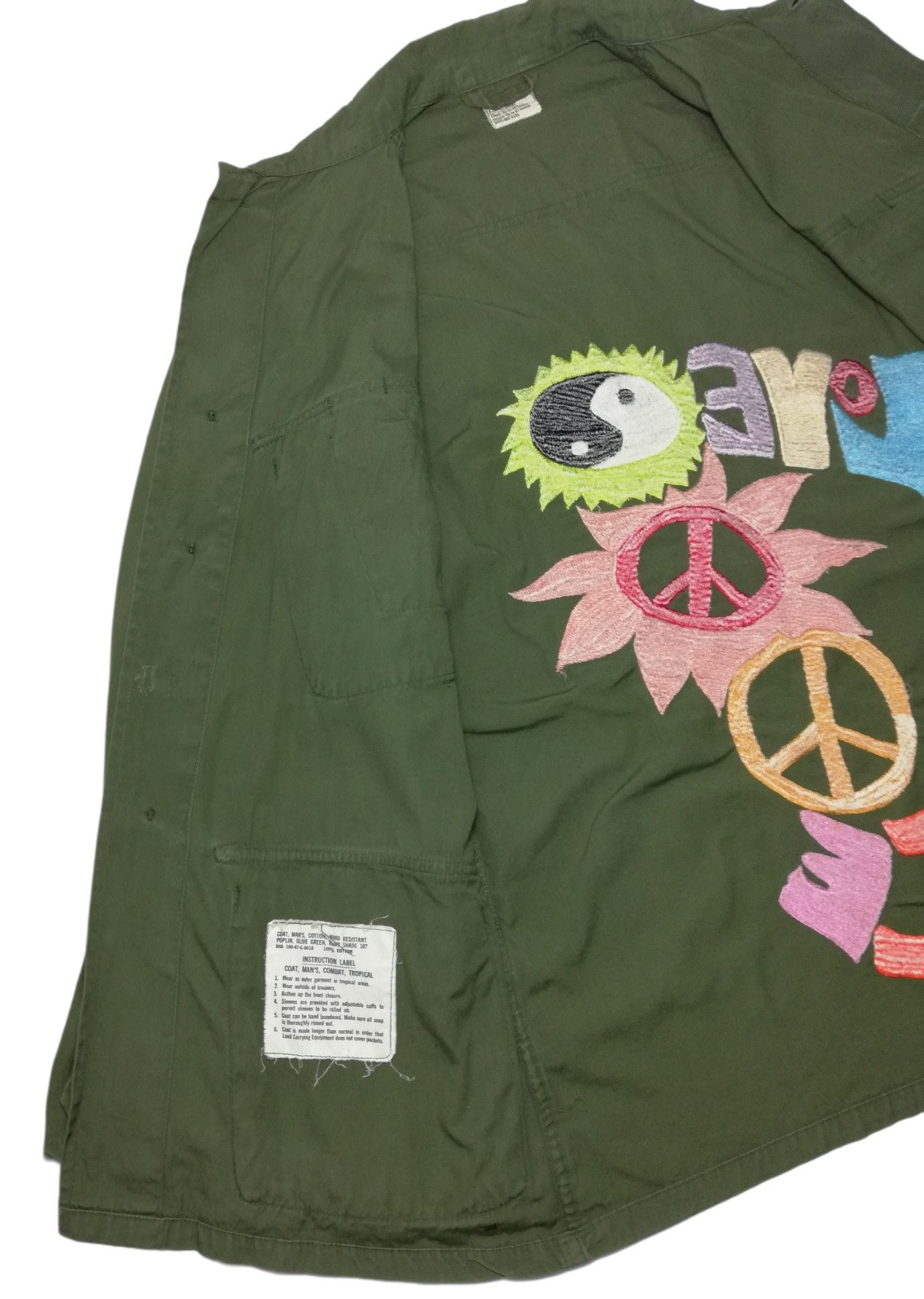 Other 🔥60's Slant Pocket Tropical Uniform OG-107 Wind Resistant Size US S / EU 44-46 / 1 - 13 Thumbnail