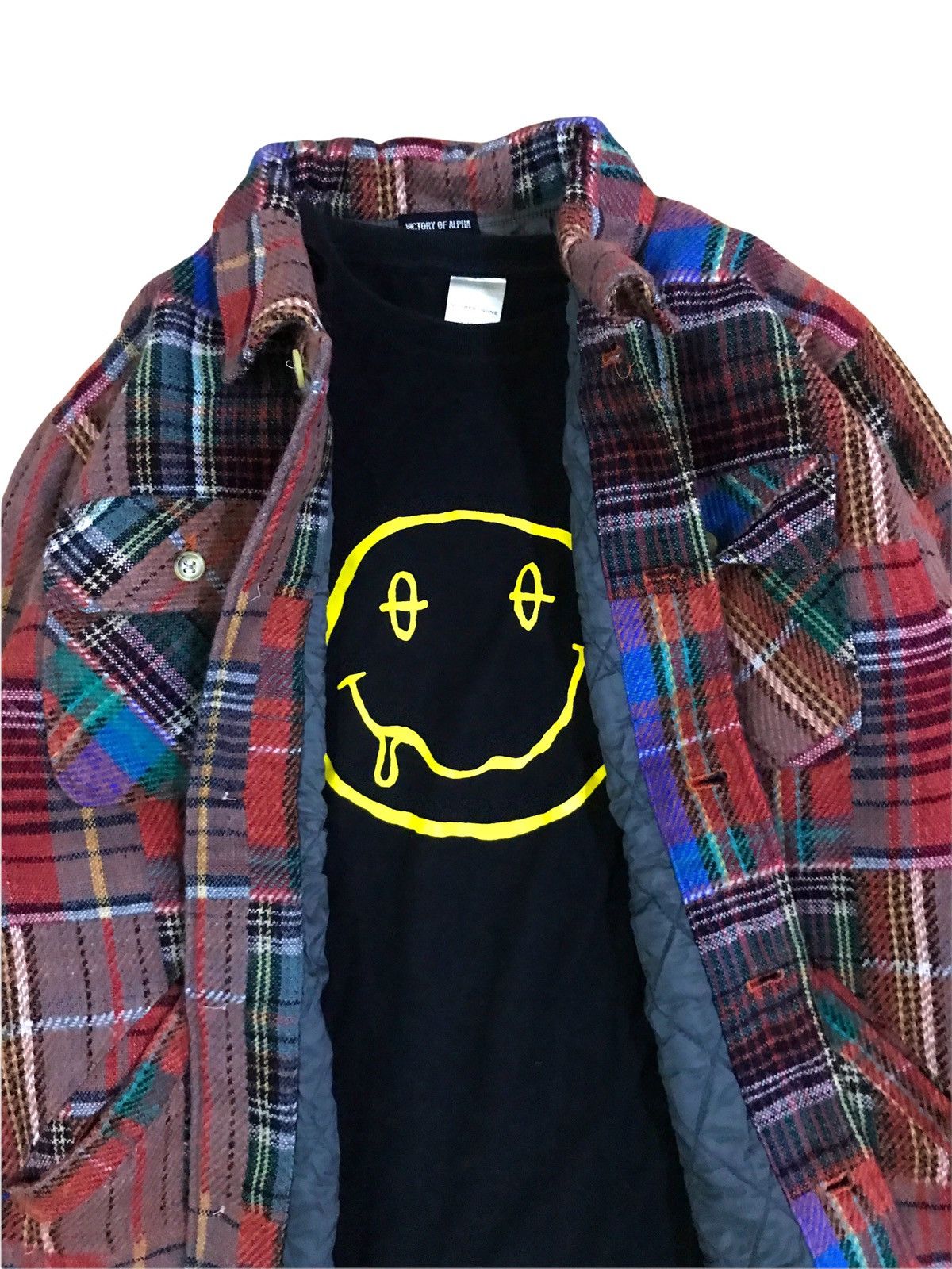 Japanese Brand Japanese Victory Of Alpha Patchwork Shirt Jacket Size US M / EU 48-50 / 2 - 4 Thumbnail