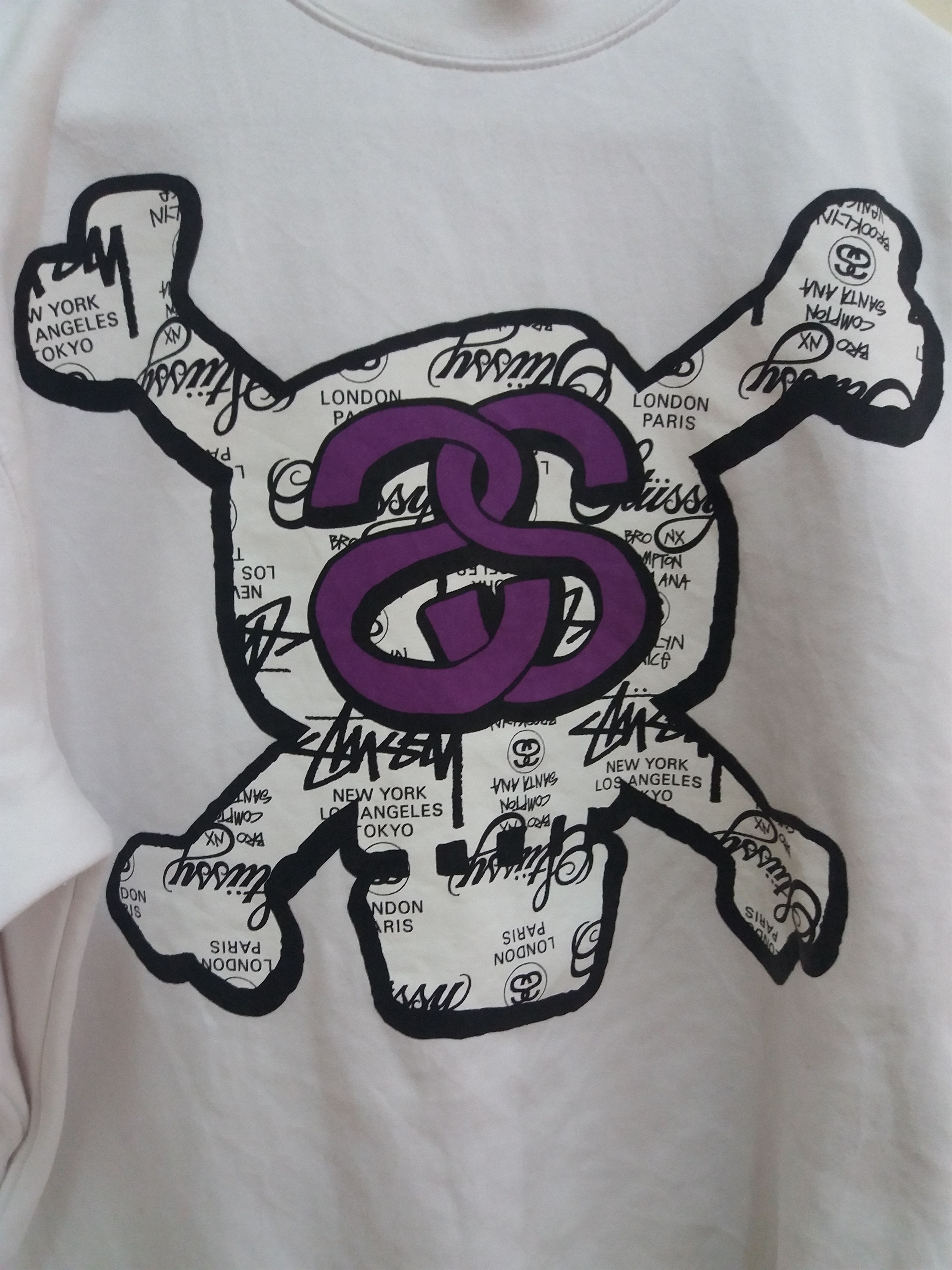 Stussy Stussy sweatshirt skull logo Size L Made in USA Size US L / EU 52-54 / 3 - 2 Thumbnail
