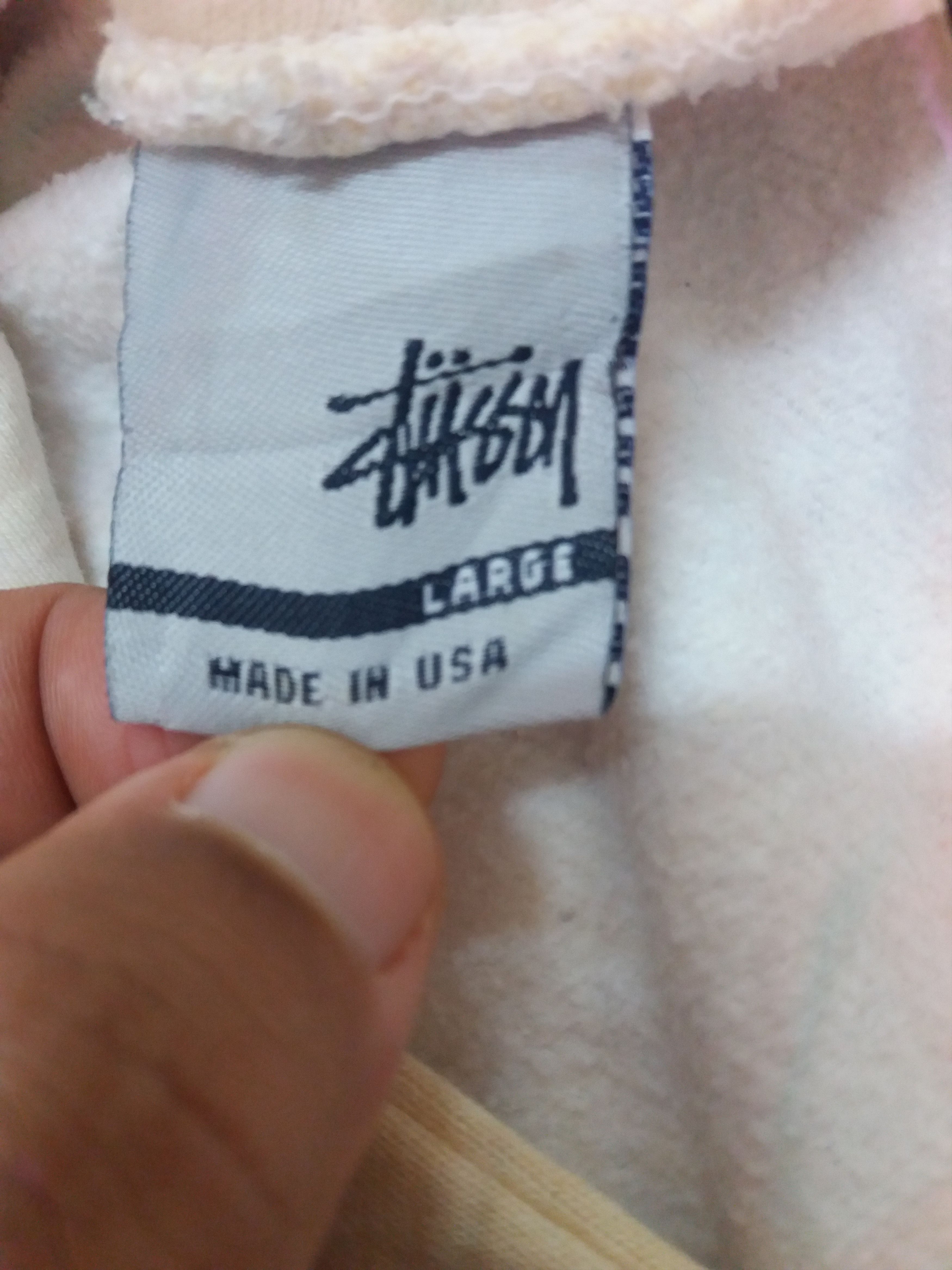 Stussy Vintage 90s Made in USA Stussy hoodies Knowledge Is King Size US L / EU 52-54 / 3 - 6 Thumbnail