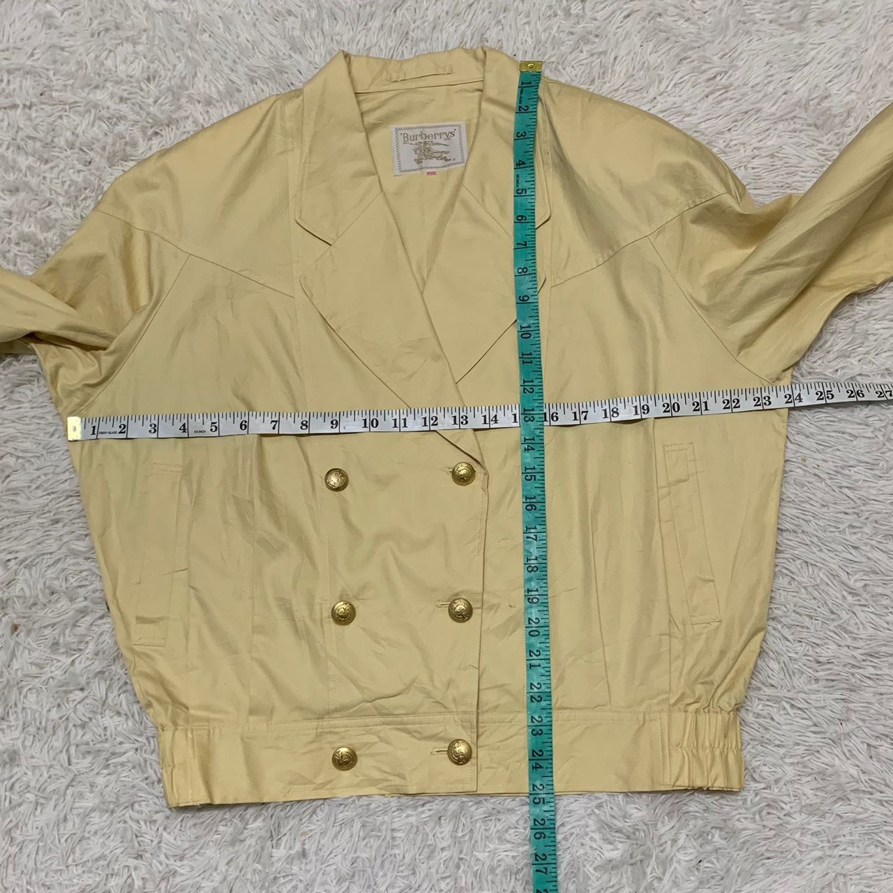 Burberry Burberrys double breasted jacket Size L / US 10 / IT 46 - 3 Thumbnail