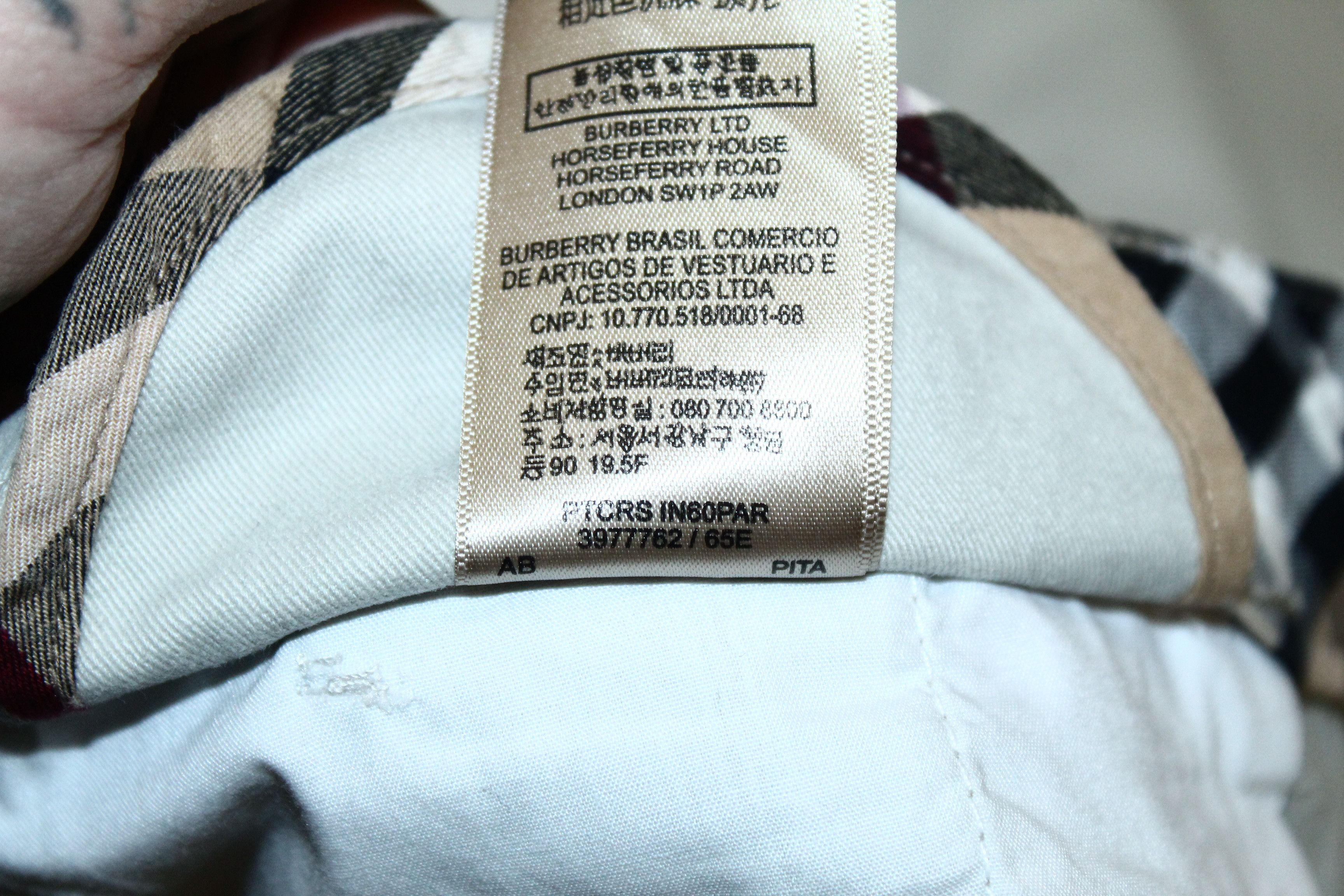 Burberry 🔥 VTG Burberry London Logo Embroidery Chino Pants Size US 40 / EU 56 - 8 Thumbnail
