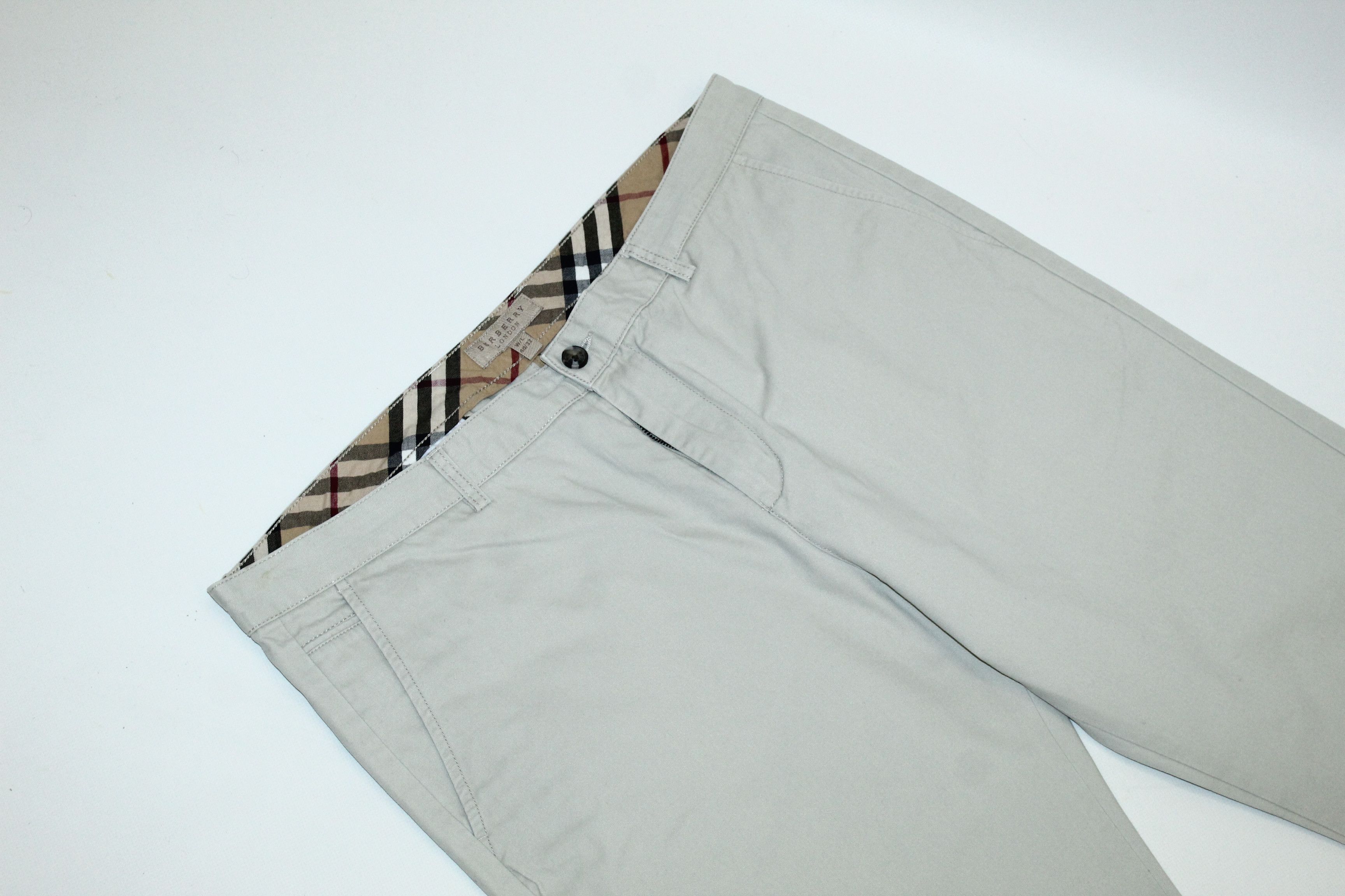 Burberry 🔥 VTG Burberry London Logo Embroidery Chino Pants Size US 40 / EU 56 - 4 Thumbnail