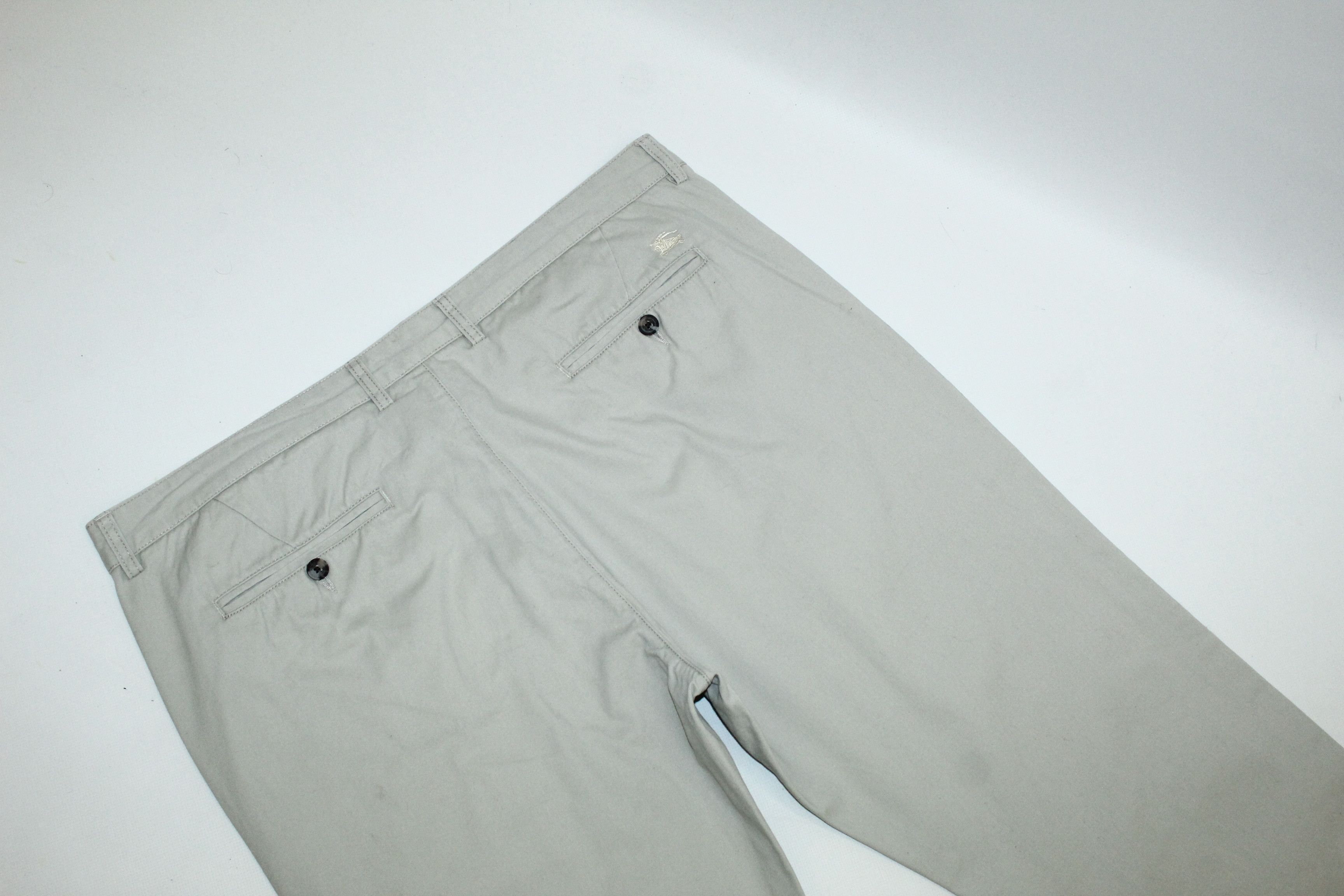 Burberry 🔥 VTG Burberry London Logo Embroidery Chino Pants Size US 40 / EU 56 - 9 Thumbnail