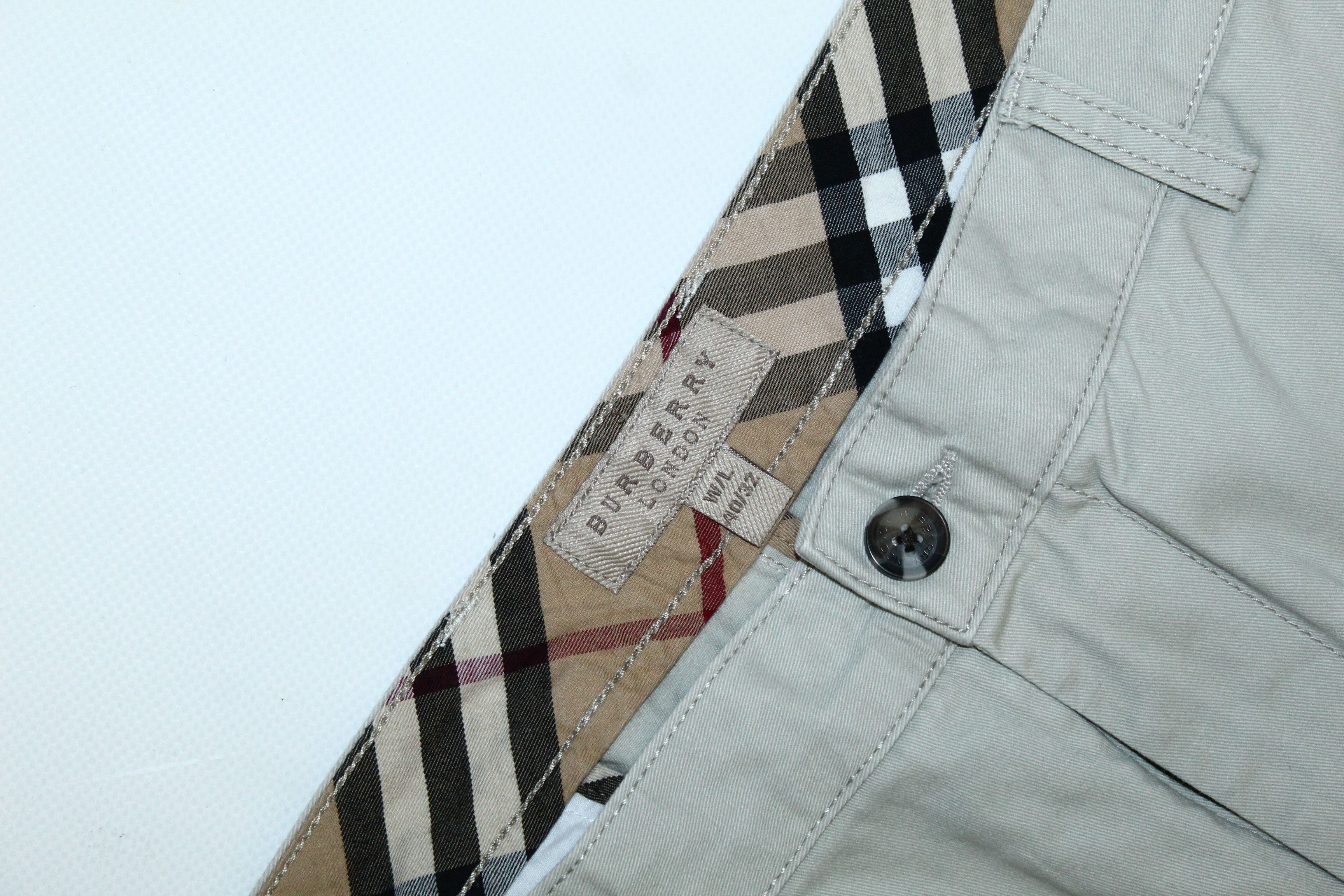 Burberry 🔥 VTG Burberry London Logo Embroidery Chino Pants Size US 40 / EU 56 - 5 Thumbnail