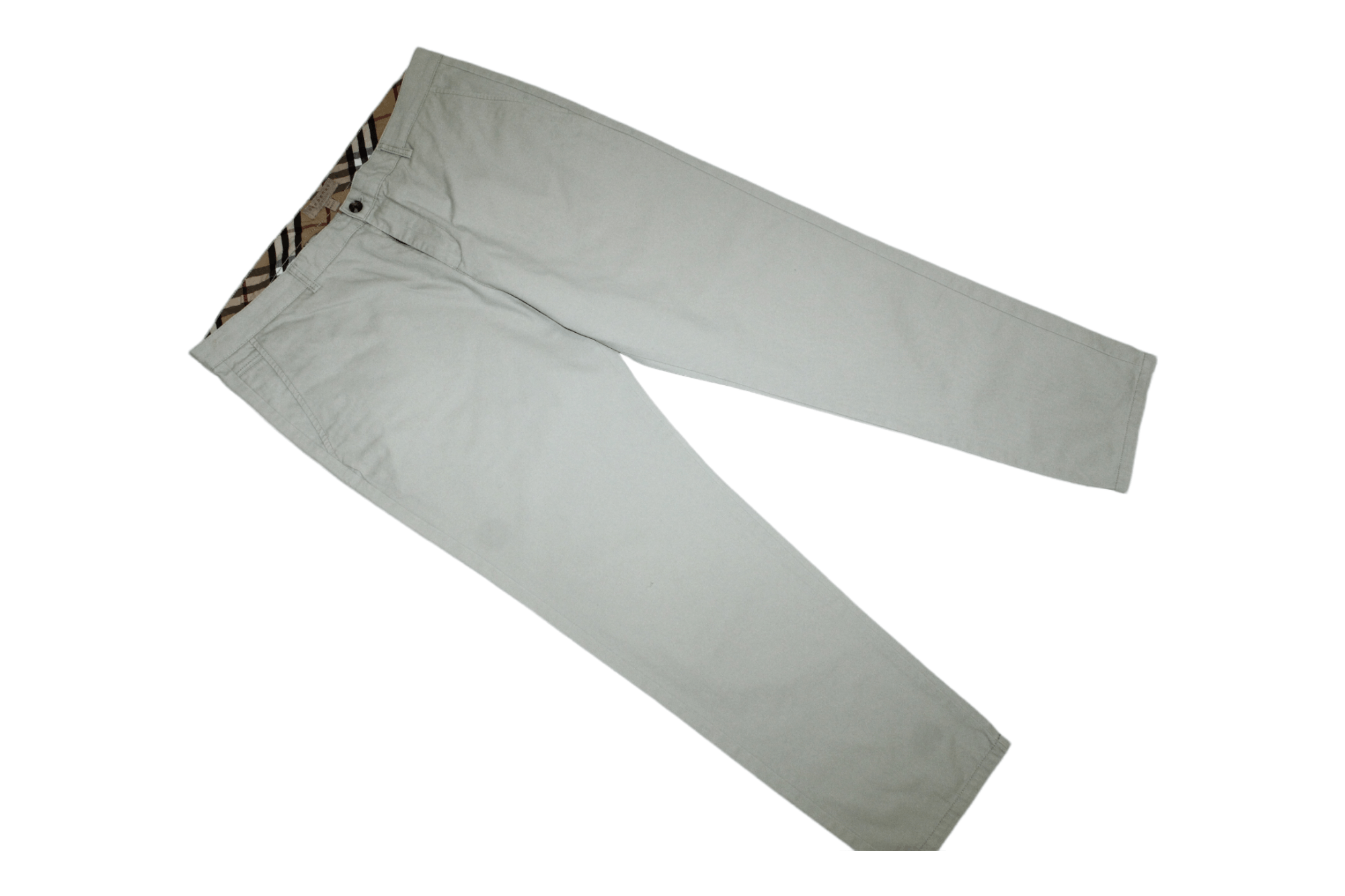 Burberry 🔥 VTG Burberry London Logo Embroidery Chino Pants Size US 40 / EU 56 - 2 Thumbnail