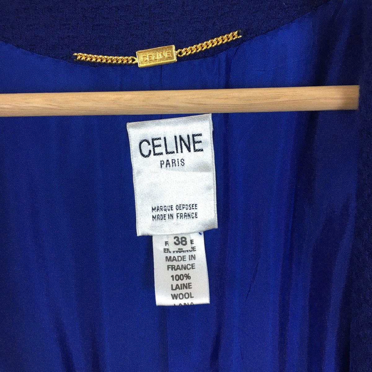 Celine × Hedi Slimane CELINE PARIS WOOL COAT Size M / US 6-8 / IT 42-44 - 10 Thumbnail