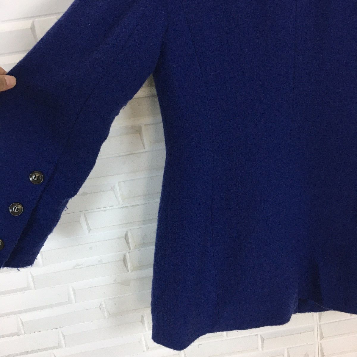 Celine × Hedi Slimane CELINE PARIS WOOL COAT Size M / US 6-8 / IT 42-44 - 7 Thumbnail
