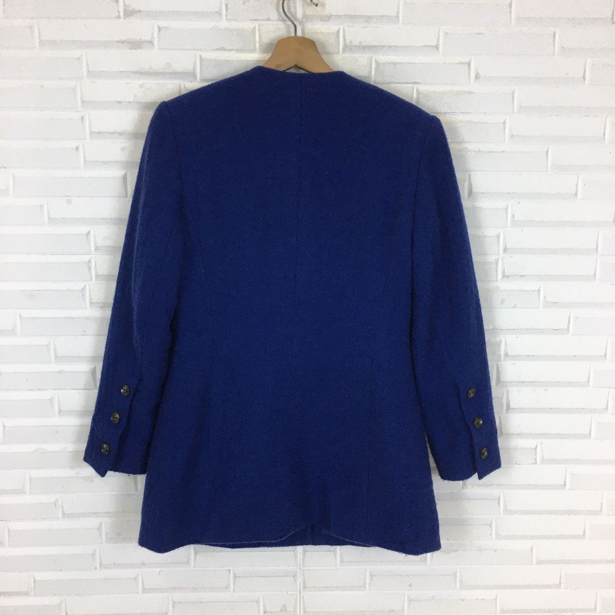 Celine × Hedi Slimane CELINE PARIS WOOL COAT Size M / US 6-8 / IT 42-44 - 6 Thumbnail