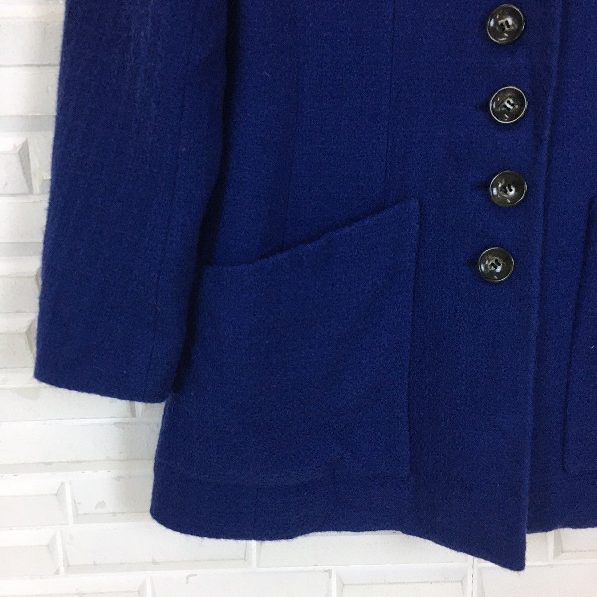Celine × Hedi Slimane CELINE PARIS WOOL COAT Size M / US 6-8 / IT 42-44 - 3 Thumbnail