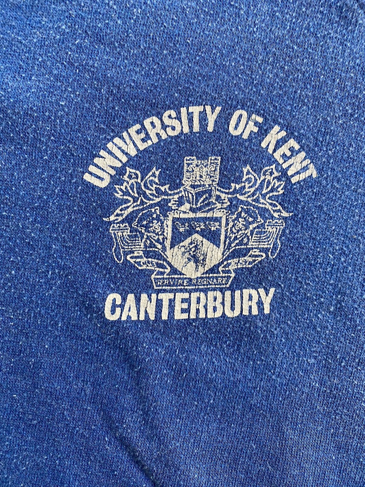 Vintage Vintage 80’s Kent University Raglan Crewneck Sweatshirt Size US M / EU 48-50 / 2 - 3 Thumbnail