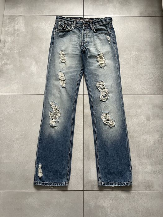 Dolce & Gabanna Vintage Baggy Jeans Y2K style size 38 2000s Designed Pants  DG