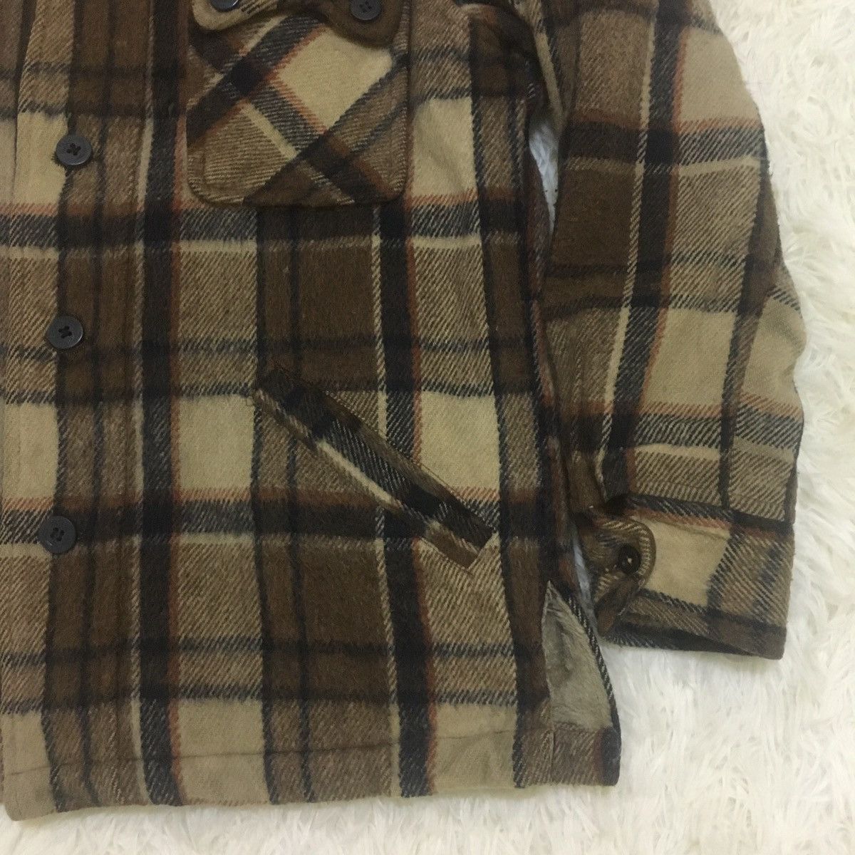 Japanese Brand Michel Wool Tartan Jacket Size US M / EU 48-50 / 2 - 5 Thumbnail