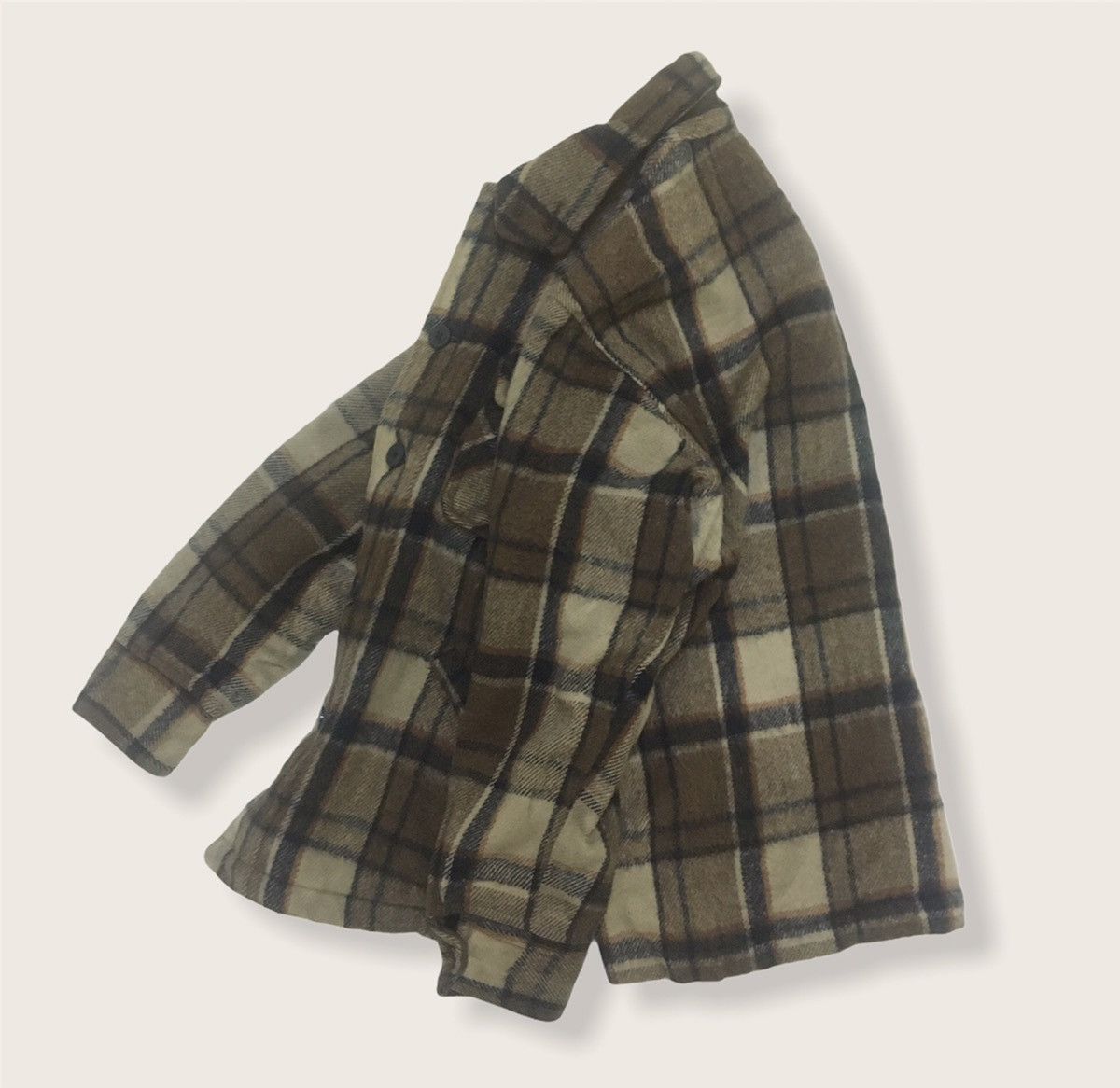 Japanese Brand Michel Wool Tartan Jacket Size US M / EU 48-50 / 2 - 2 Thumbnail