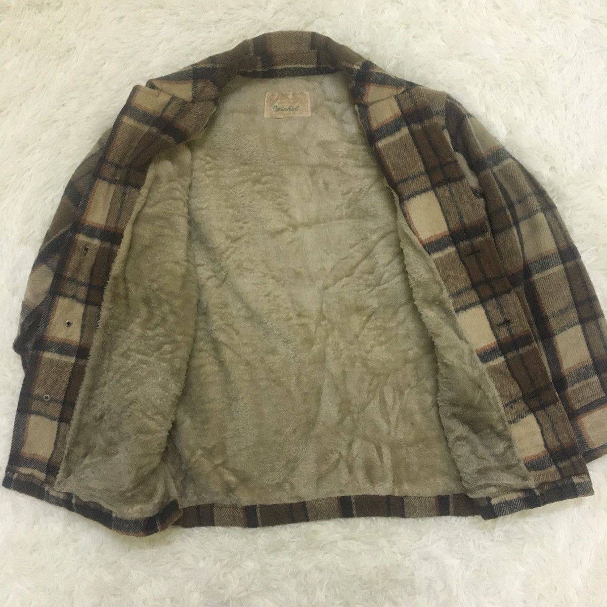 Japanese Brand Michel Wool Tartan Jacket Size US M / EU 48-50 / 2 - 8 Thumbnail