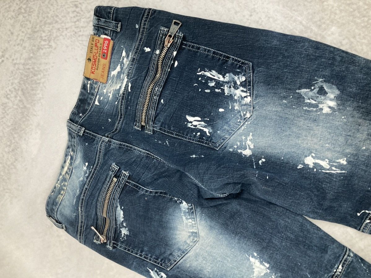 Japanese Brand Vintage Kosmo Lupo Japanese Distressed Denim Pants Size US 38 / EU 54 - 8 Thumbnail