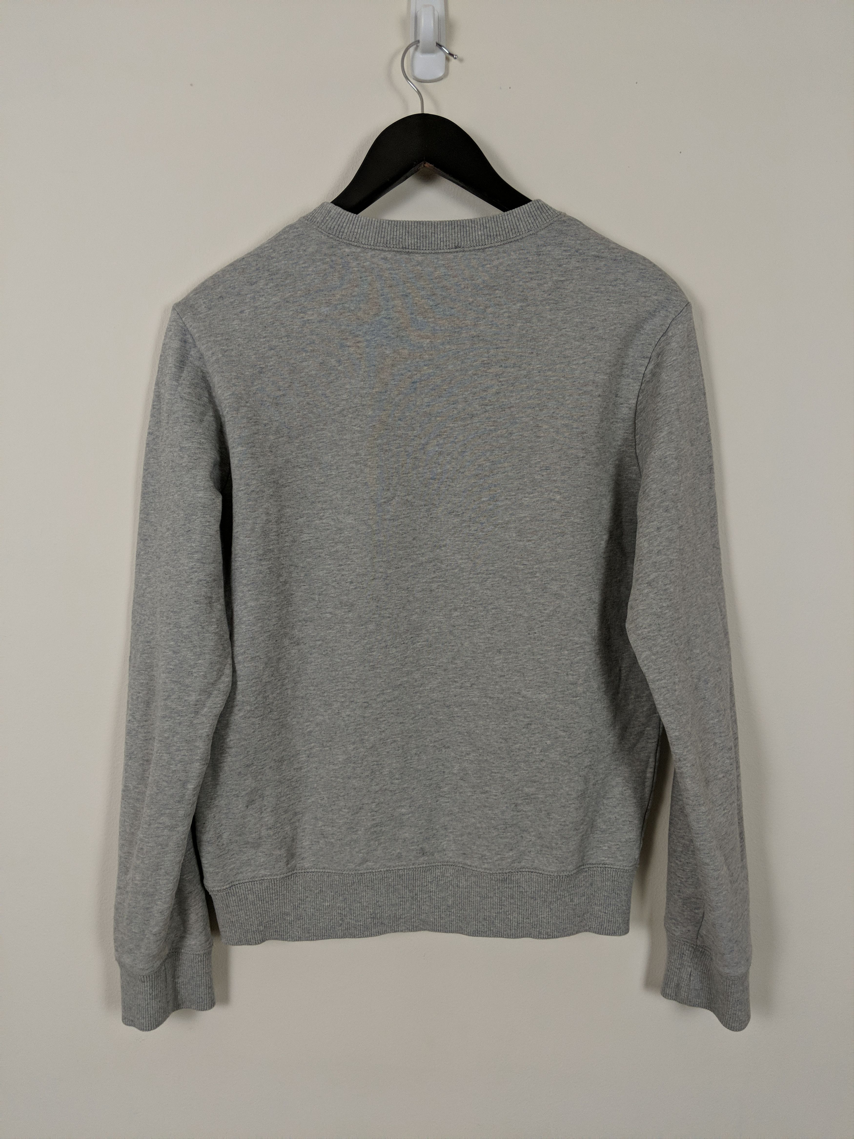 A.P.C. A.P.C. French Terry Crewneck Sweatshirt Patch Logo Size US S / EU 44-46 / 1 - 4 Thumbnail
