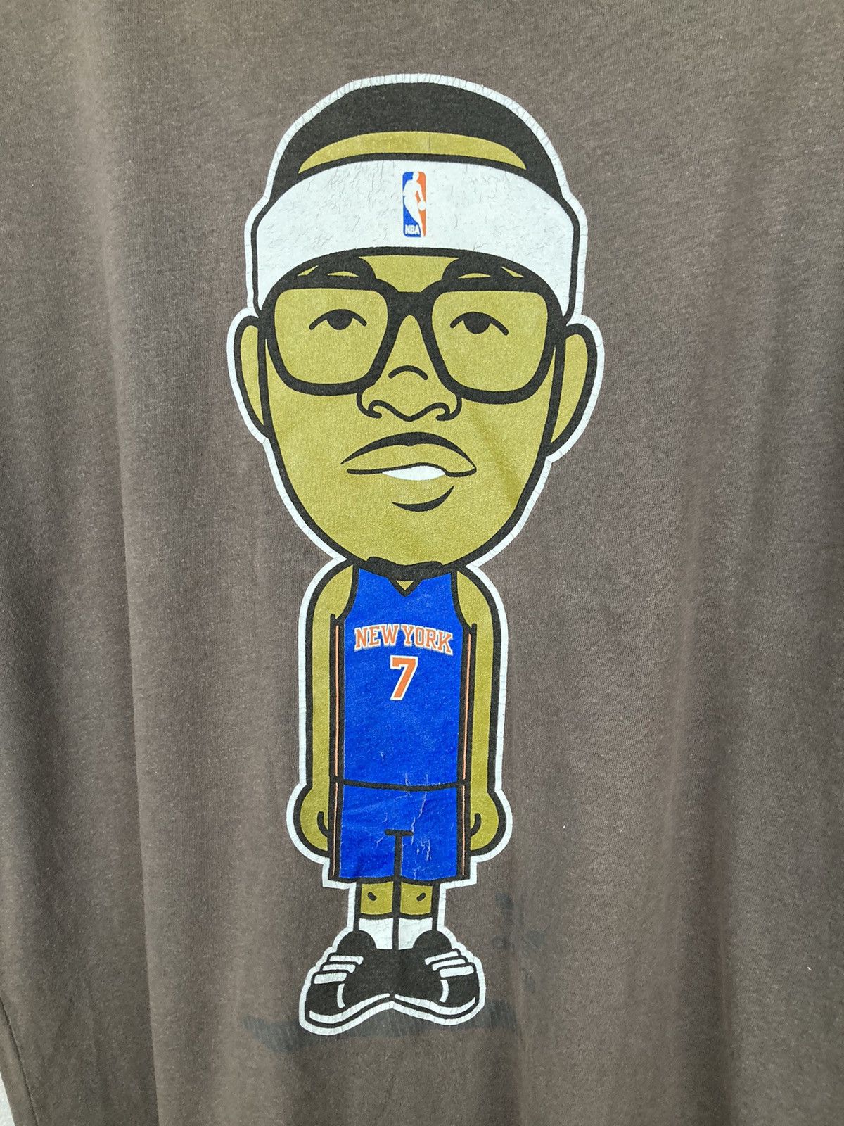 Adidas Vintage Adidas NBA Carmelo Anthony New York Knicks Size US XL / EU 56 / 4 - 5 Thumbnail