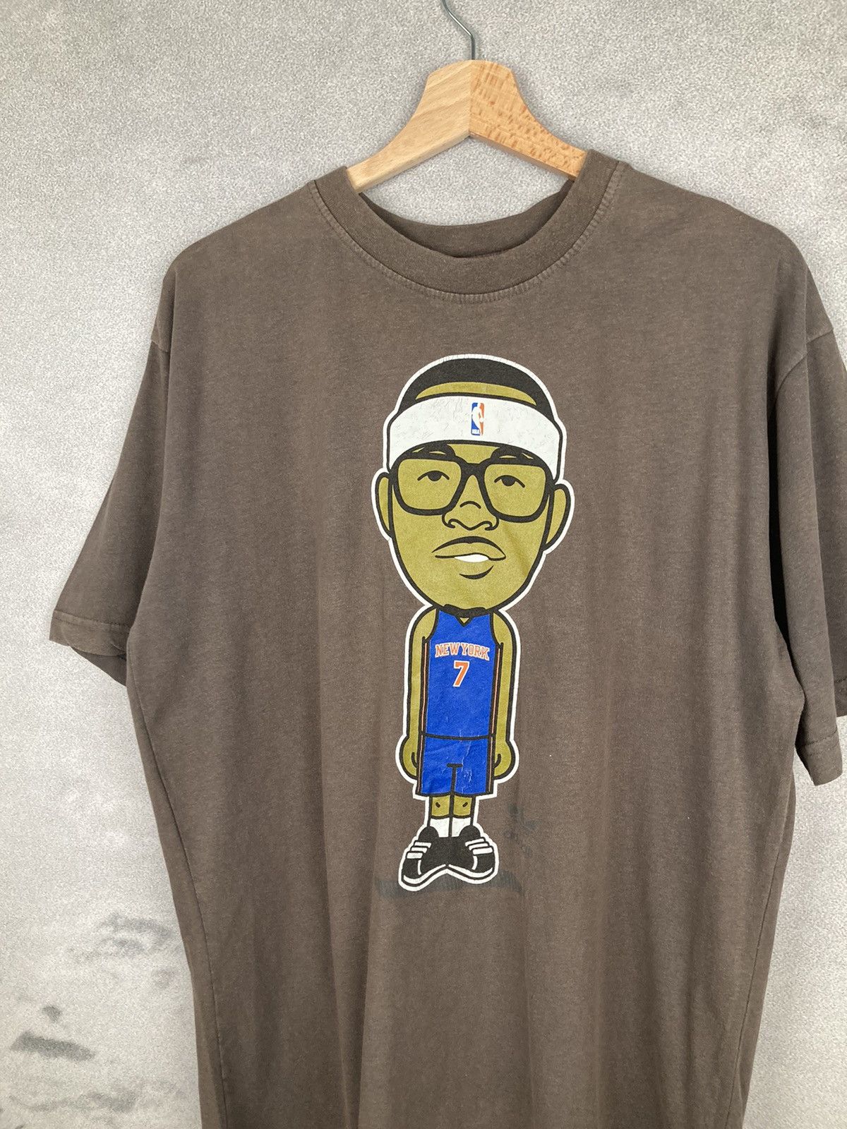 Adidas Vintage Adidas NBA Carmelo Anthony New York Knicks Size US XL / EU 56 / 4 - 3 Thumbnail