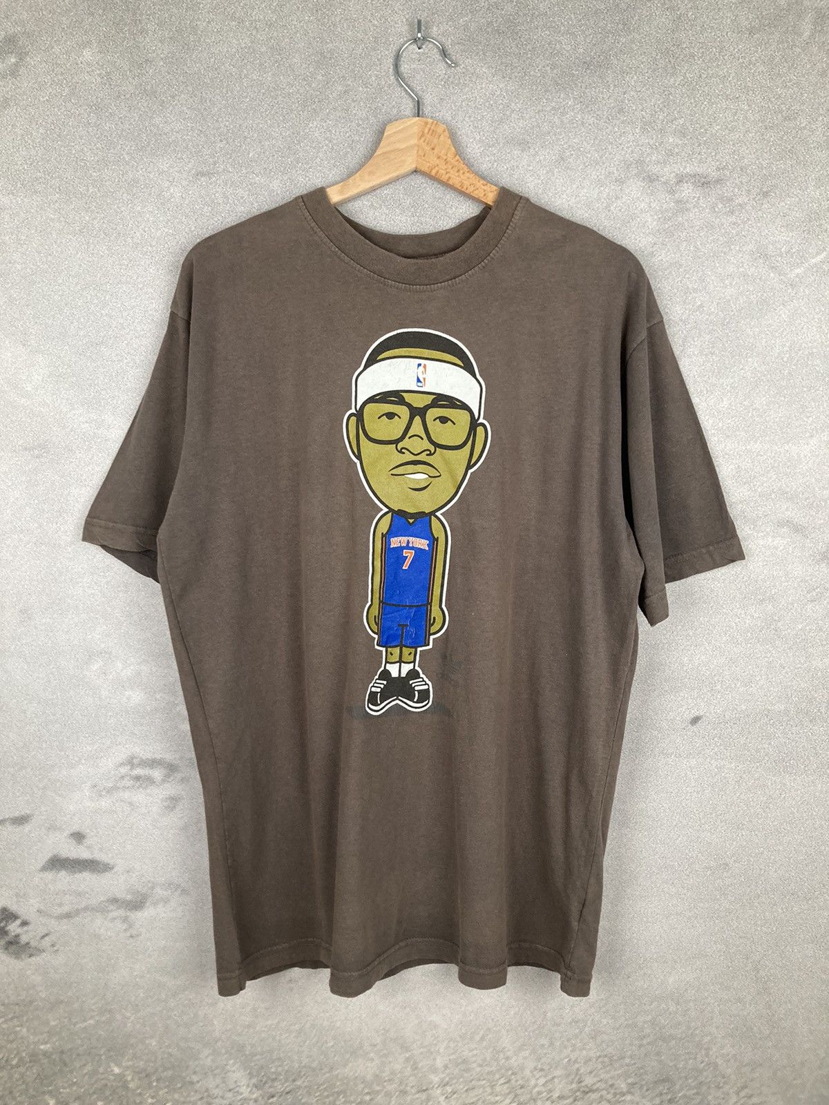 Adidas Vintage Adidas NBA Carmelo Anthony New York Knicks Size US XL / EU 56 / 4 - 1 Thumbnail