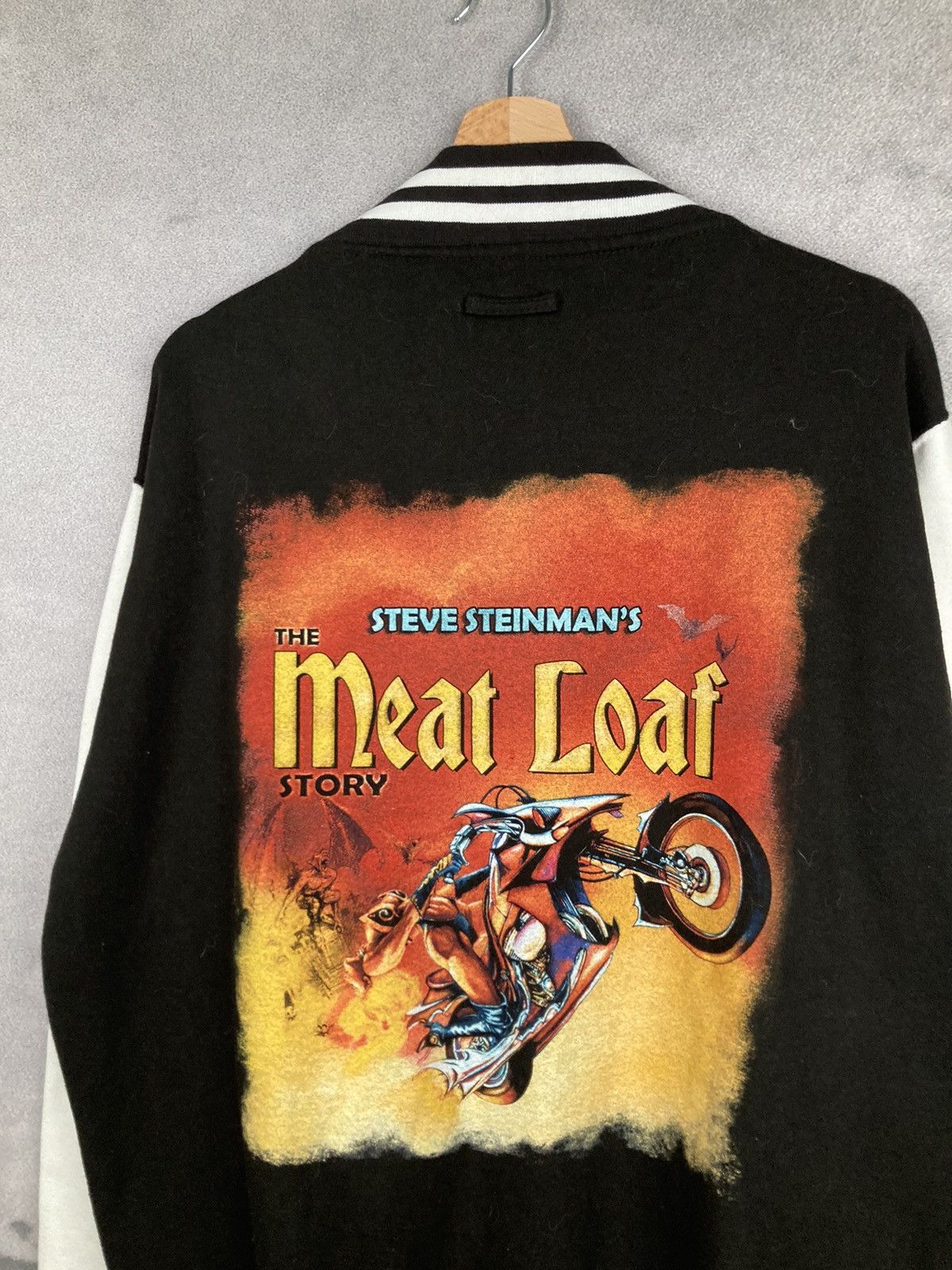 Band Tees Vintage Meat Loaf Baseball Sweatshirt Rock Band Metal Size US XL / EU 56 / 4 - 3 Thumbnail