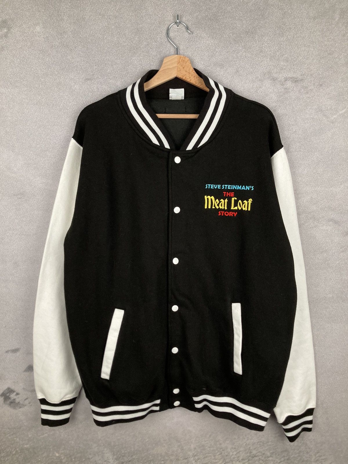 Band Tees Vintage Meat Loaf Baseball Sweatshirt Rock Band Metal Size US XL / EU 56 / 4 - 4 Thumbnail