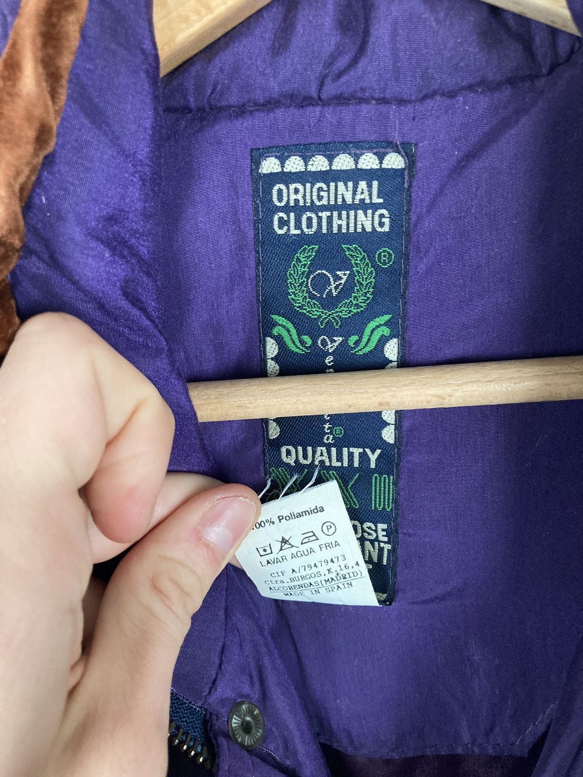 Other Vintage Purple Vest Winter Ski Retro Size US L / EU 52-54 / 3 - 5 Thumbnail