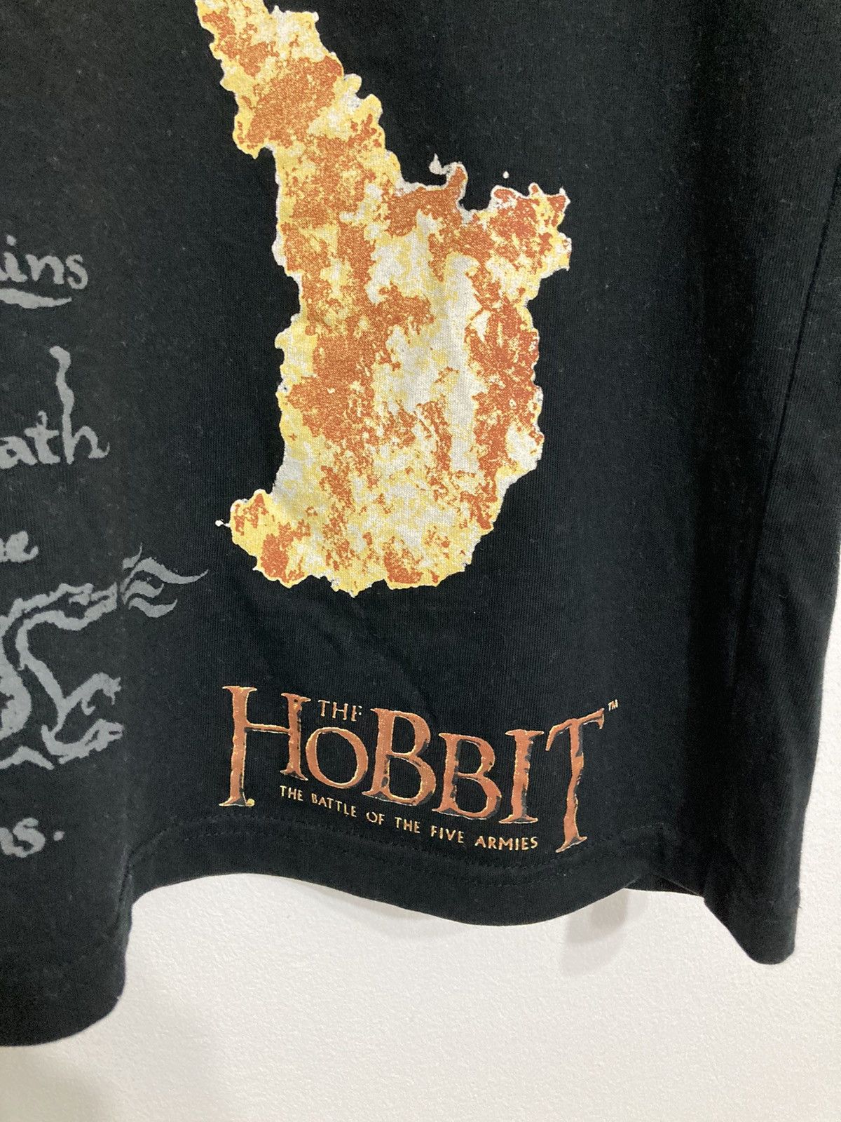 Vintage Hobbit Movie Promo T-shirt Art Graphic Tee Print Size US S / EU 44-46 / 1 - 5 Thumbnail